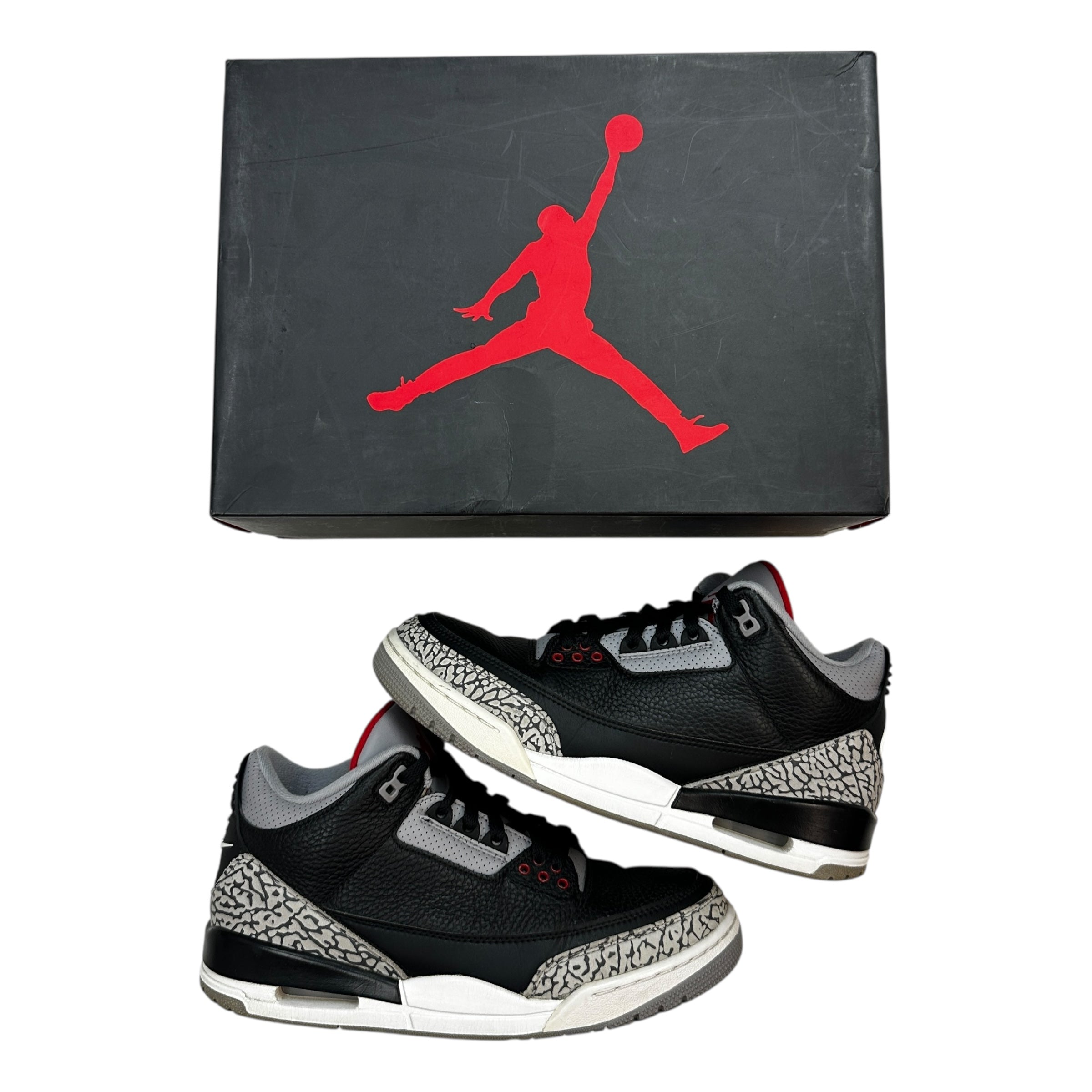 Jordan 3 Black Cement (2018) (Used)