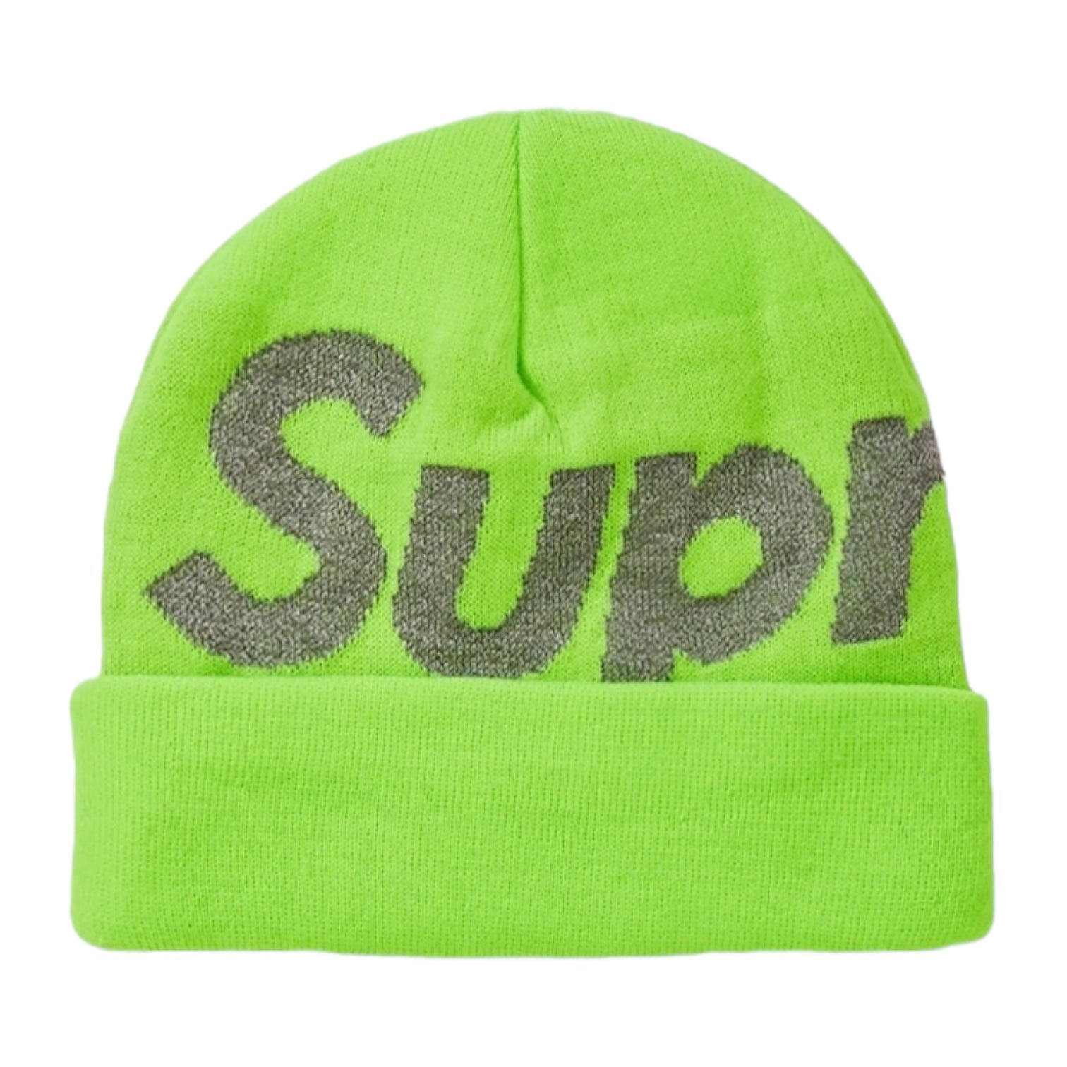 Supreme Box Logo 3M Beanie (FW18) Green