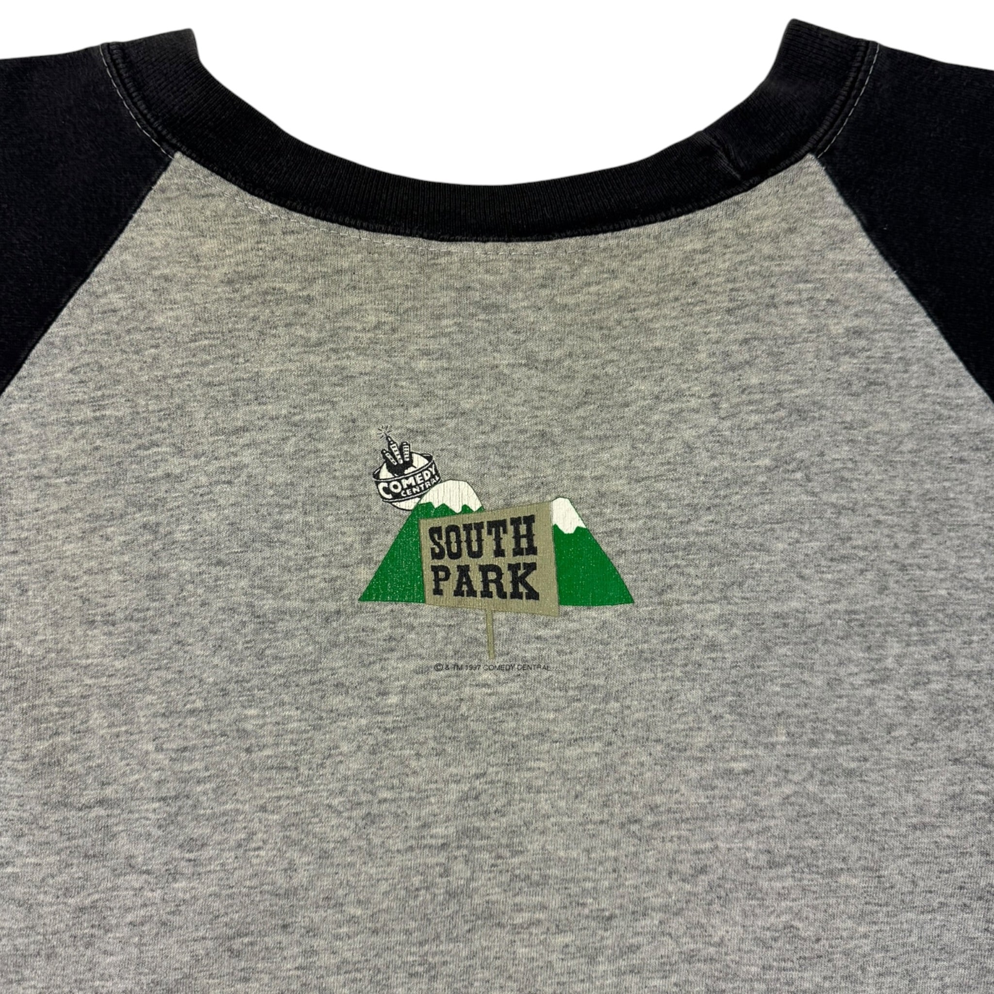 1997 South Park “I'm Not Fat…” Raglan S/S T-Shirt