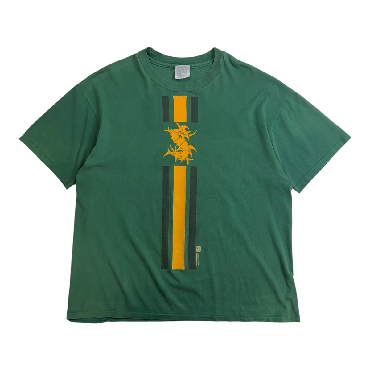 Vintage Sepultra Roots Tribal T-Shirt Green