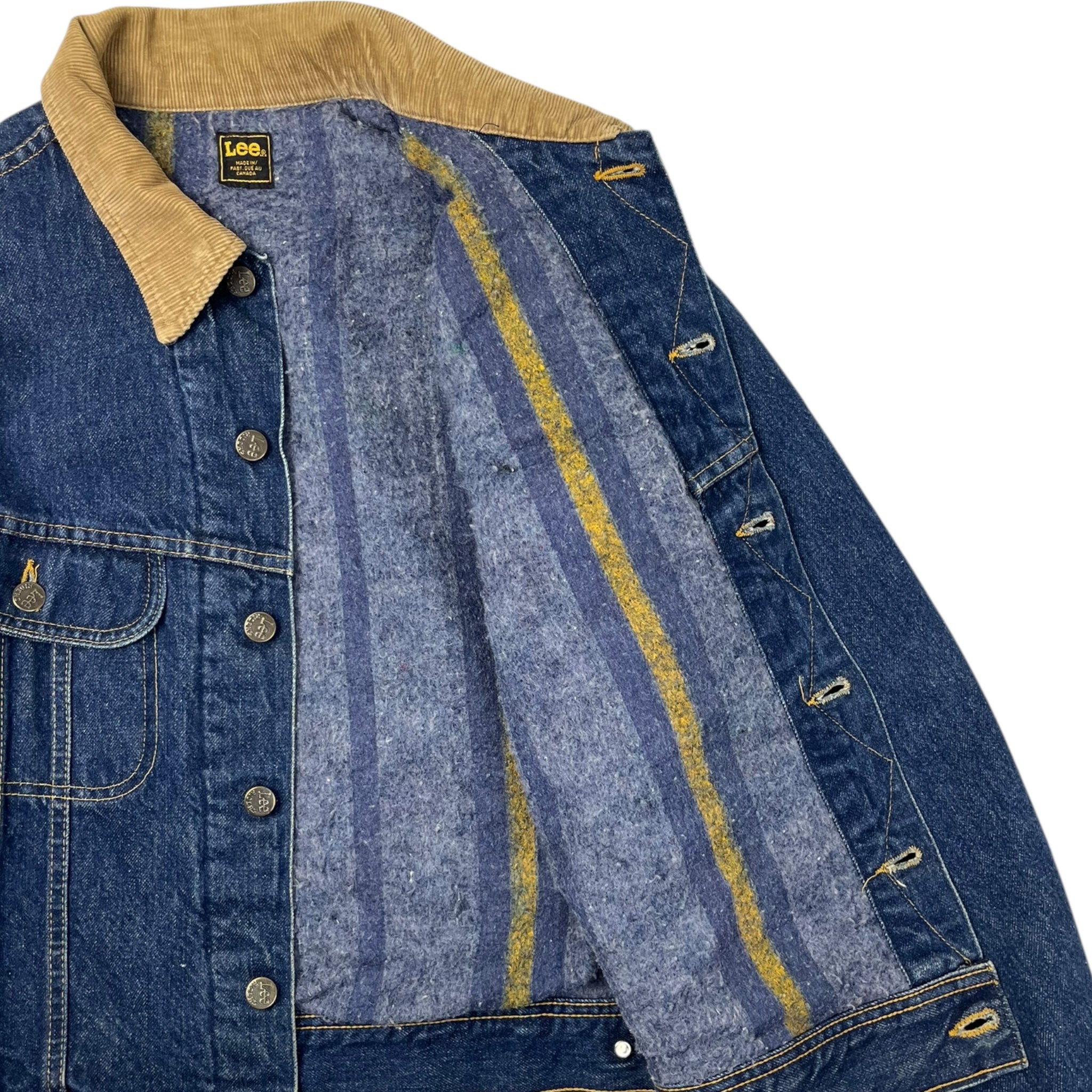 Vintage Lee Lined Denim Rider Jacket