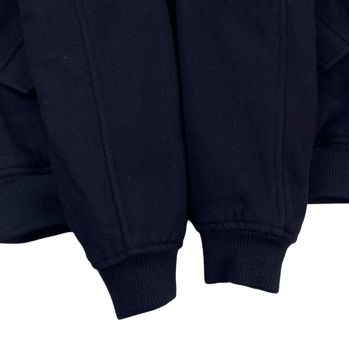 A.P.C. Wool Bomber Jacket Dark Navy