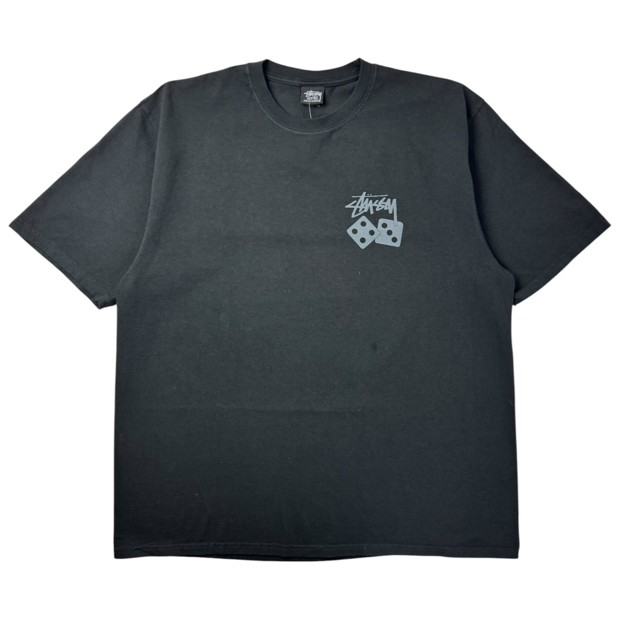 Stüssy Dice Pigment Dyed T-Shirt Black
