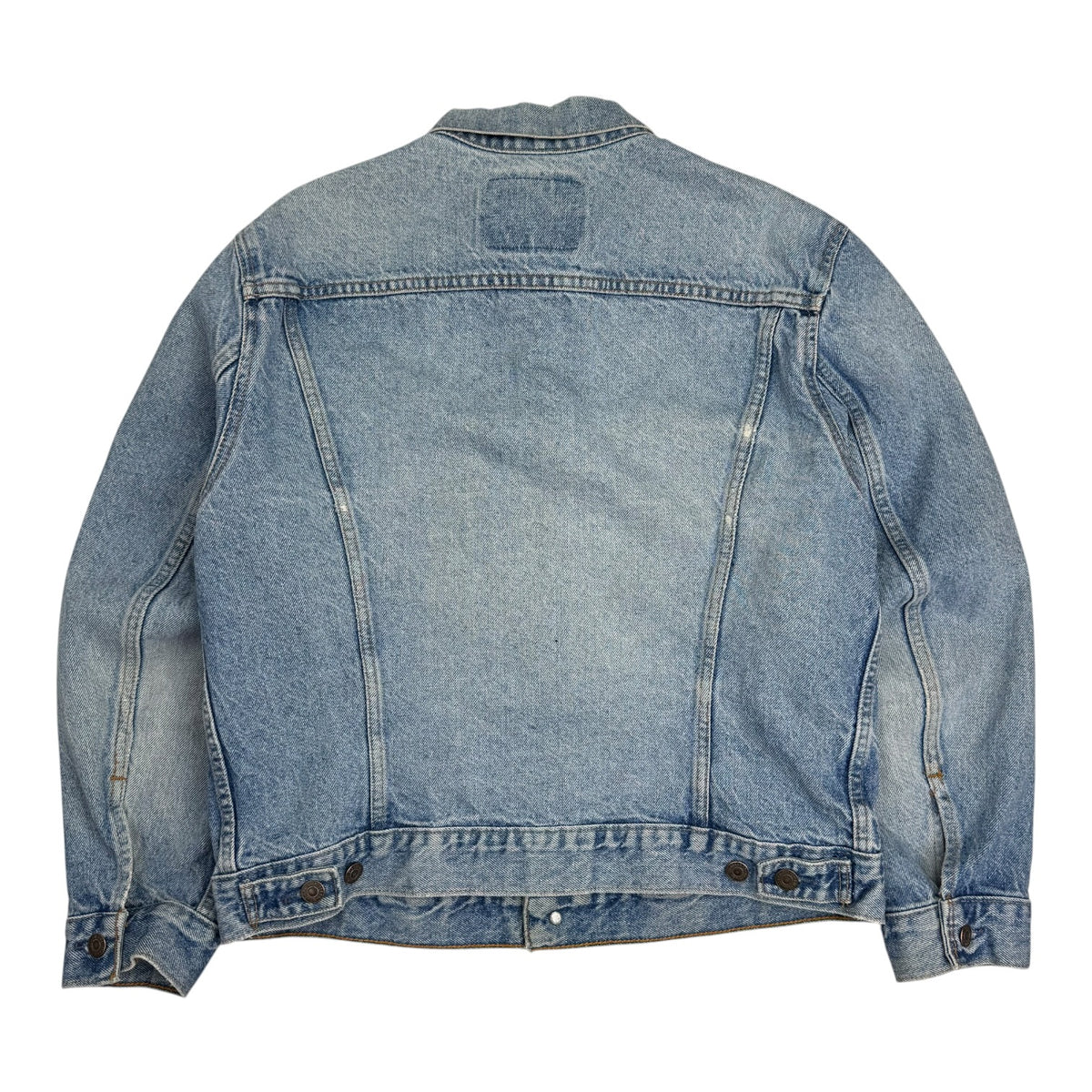 Vintage Levi’s Orange Tab Denim Button Up Jacket Light Wash