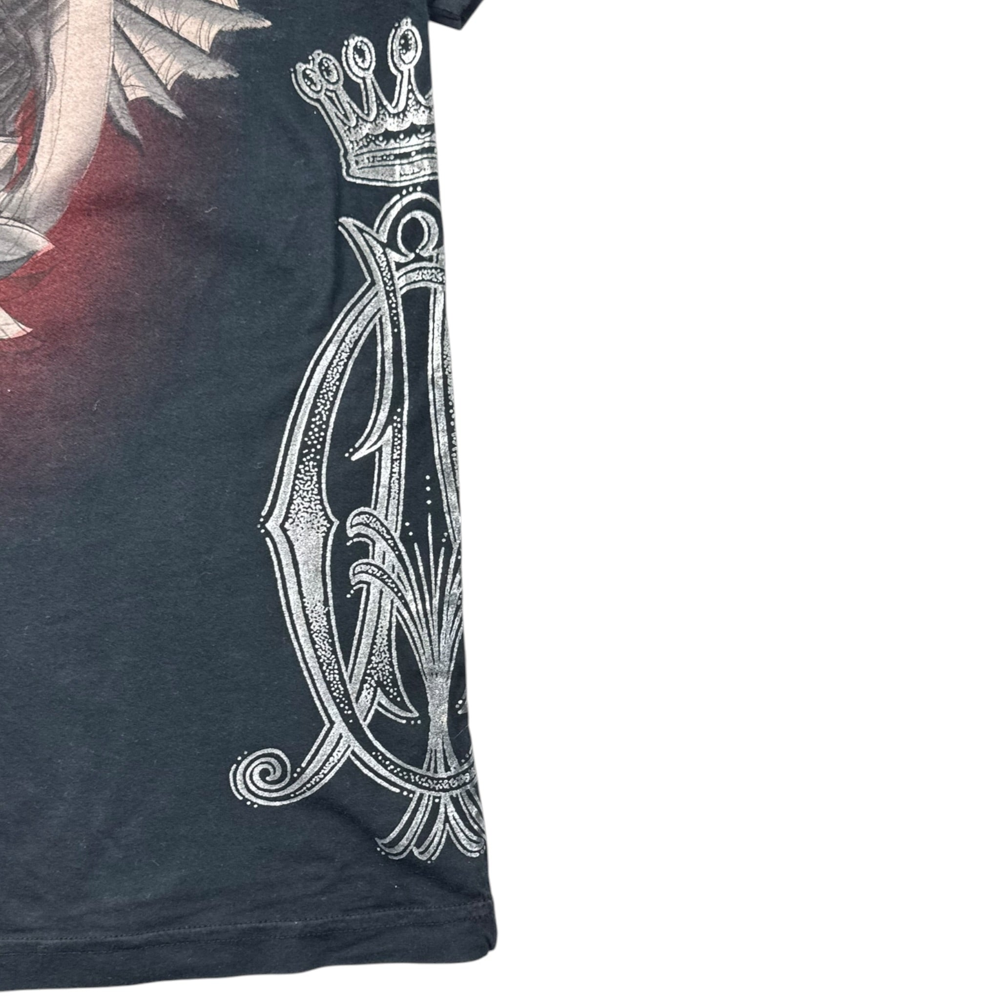 Y2K Christian Audigier Skull T-Shirt