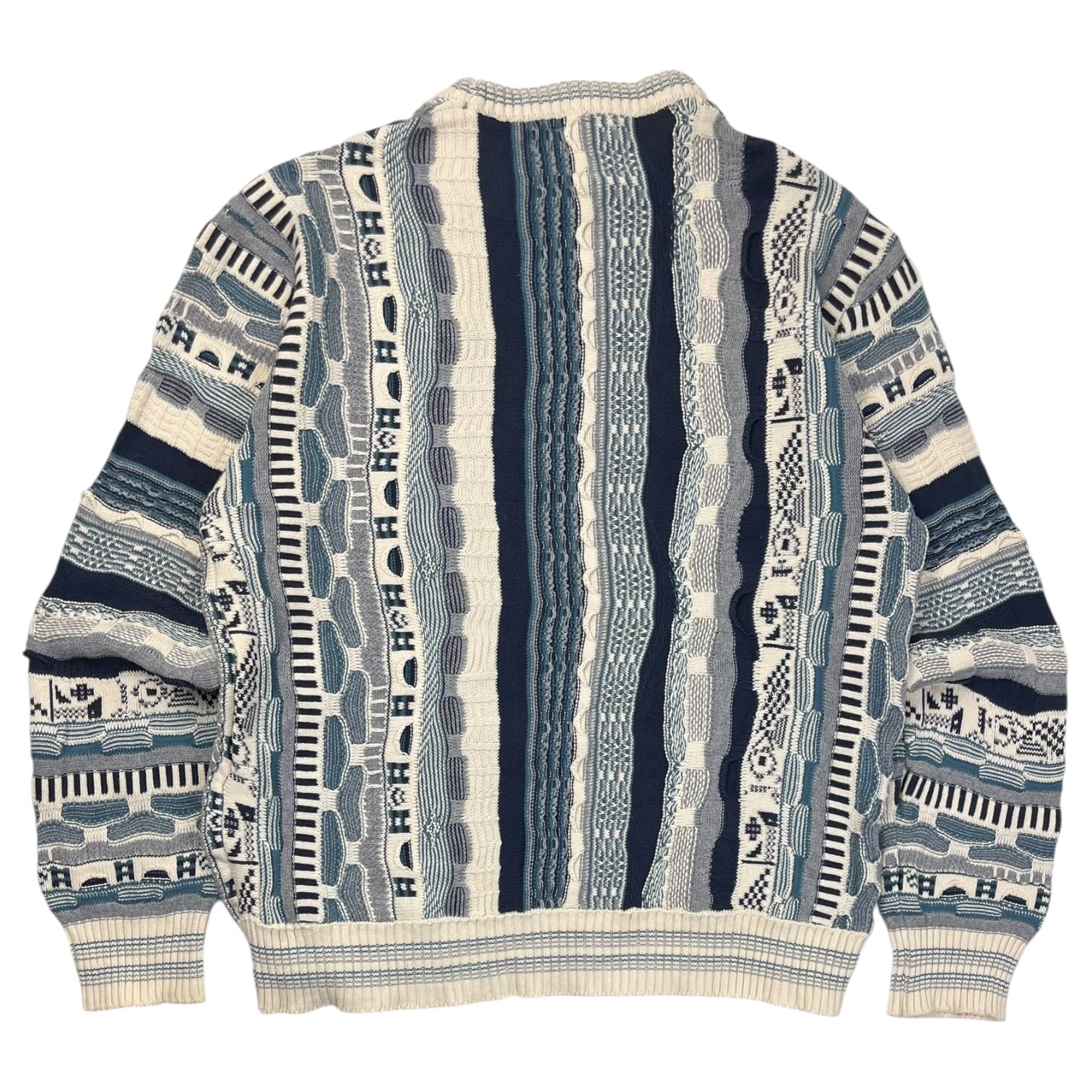 Cotton On Garments 3D Knit Cremé/Navy