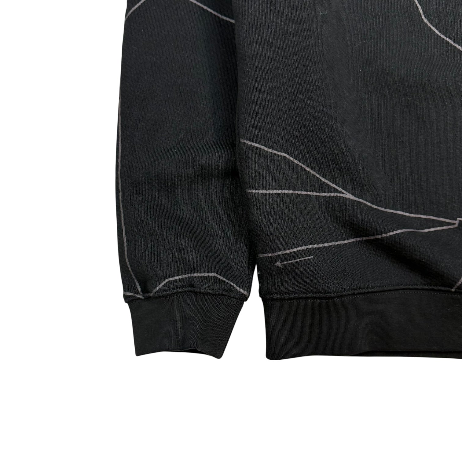 Off-White Lunar Delivery Crewneck Sweater Black