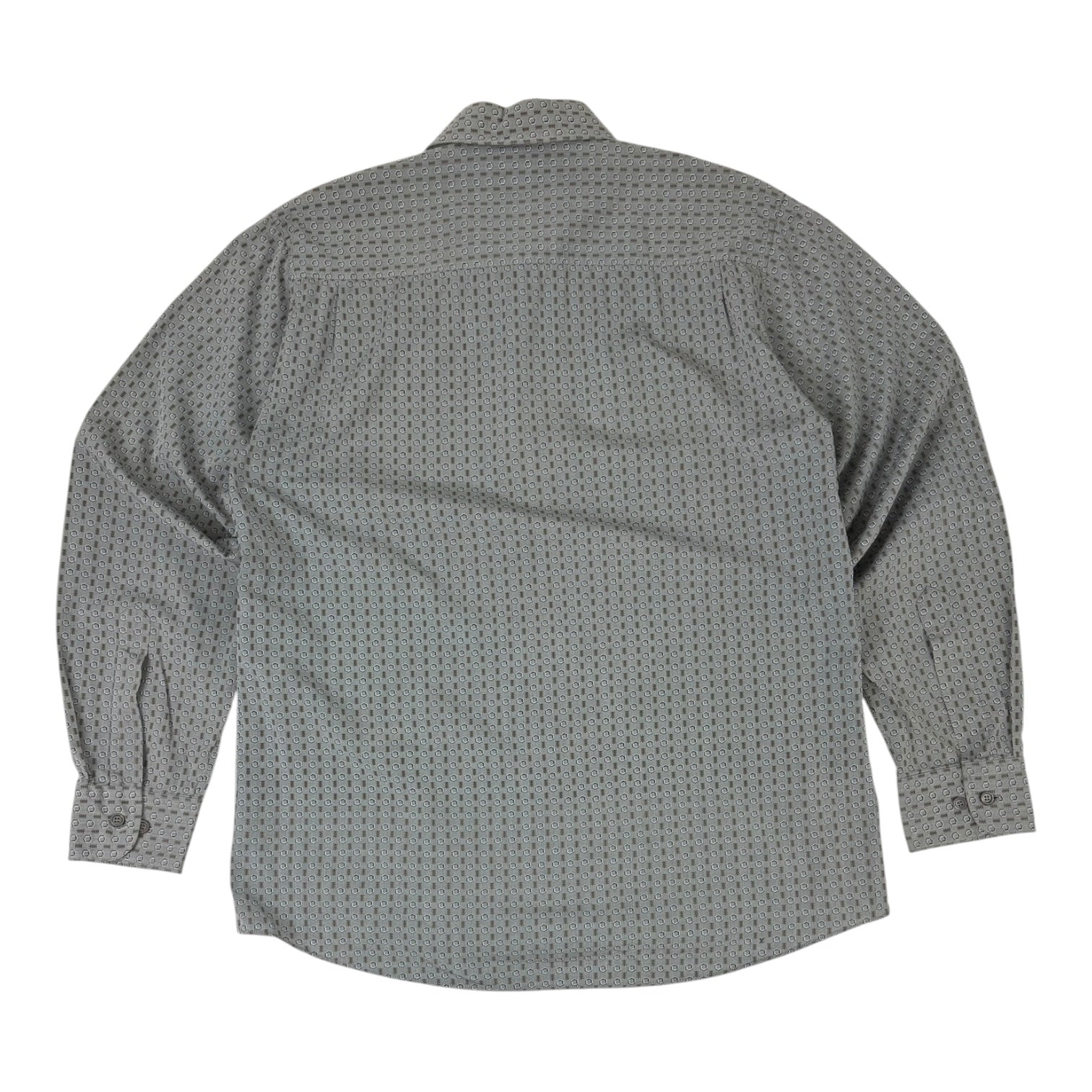Louis Vuitton Geometric Monogram Print Button-Up