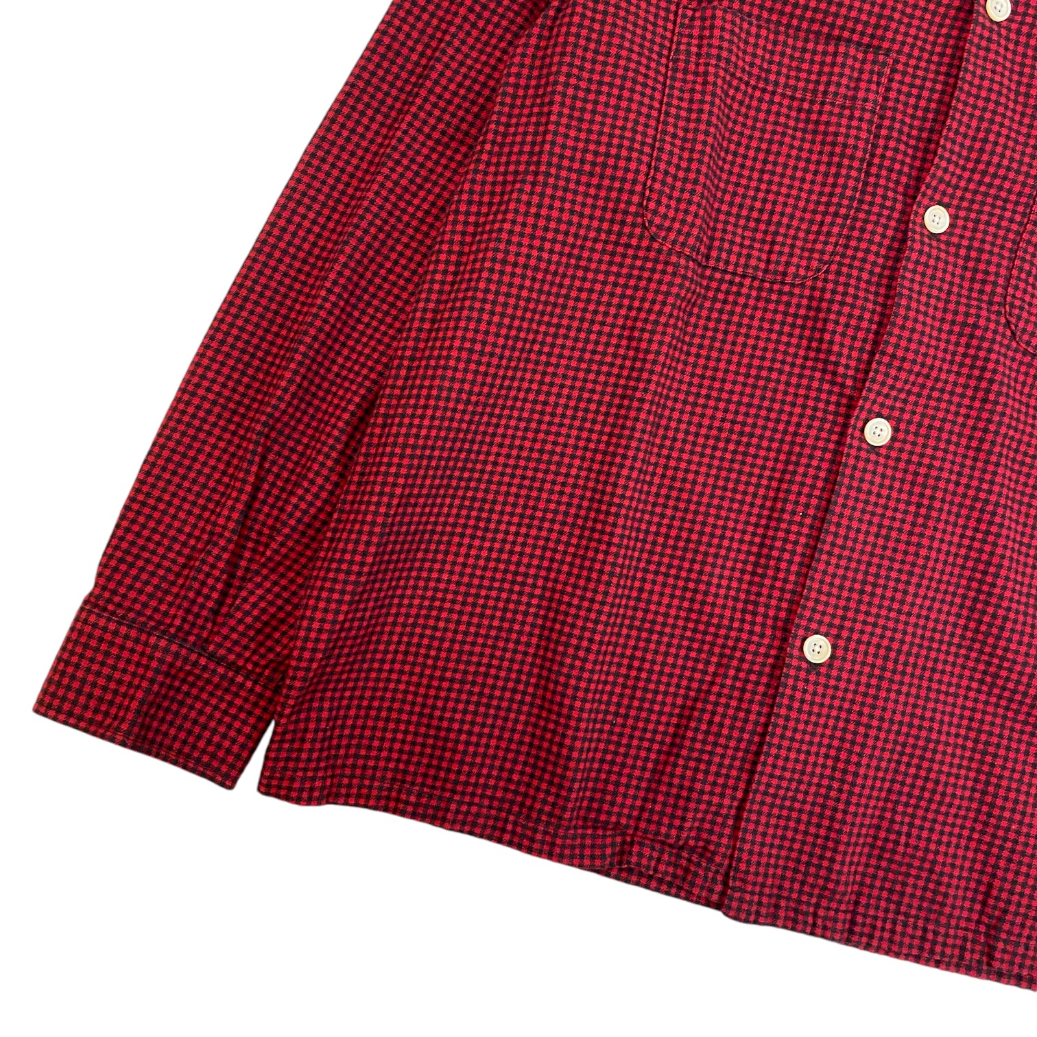 Stüssy x Our Legacy Workshop Heusen Shirt Gingham Flannel