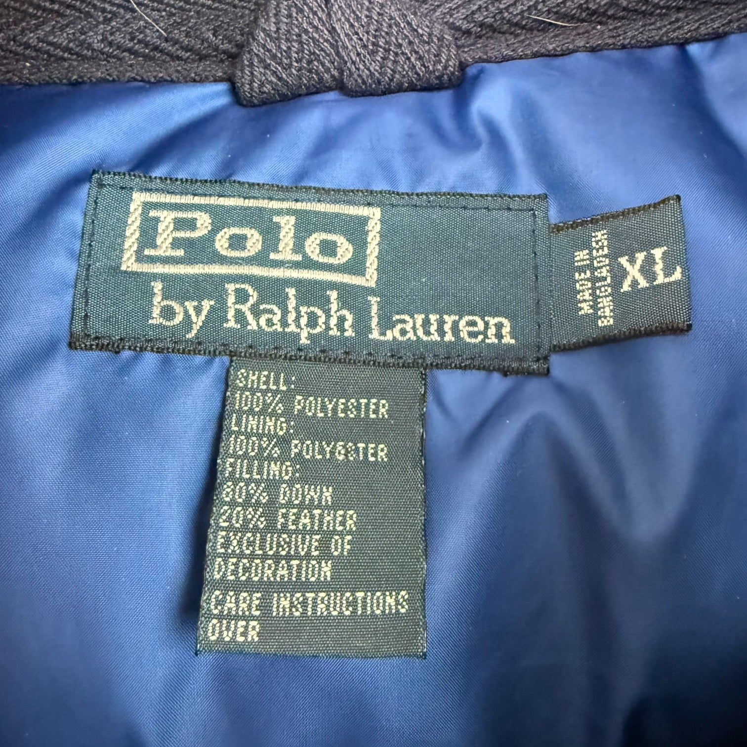 Vintage Polo Ralph Lauren Vest Navy Blue