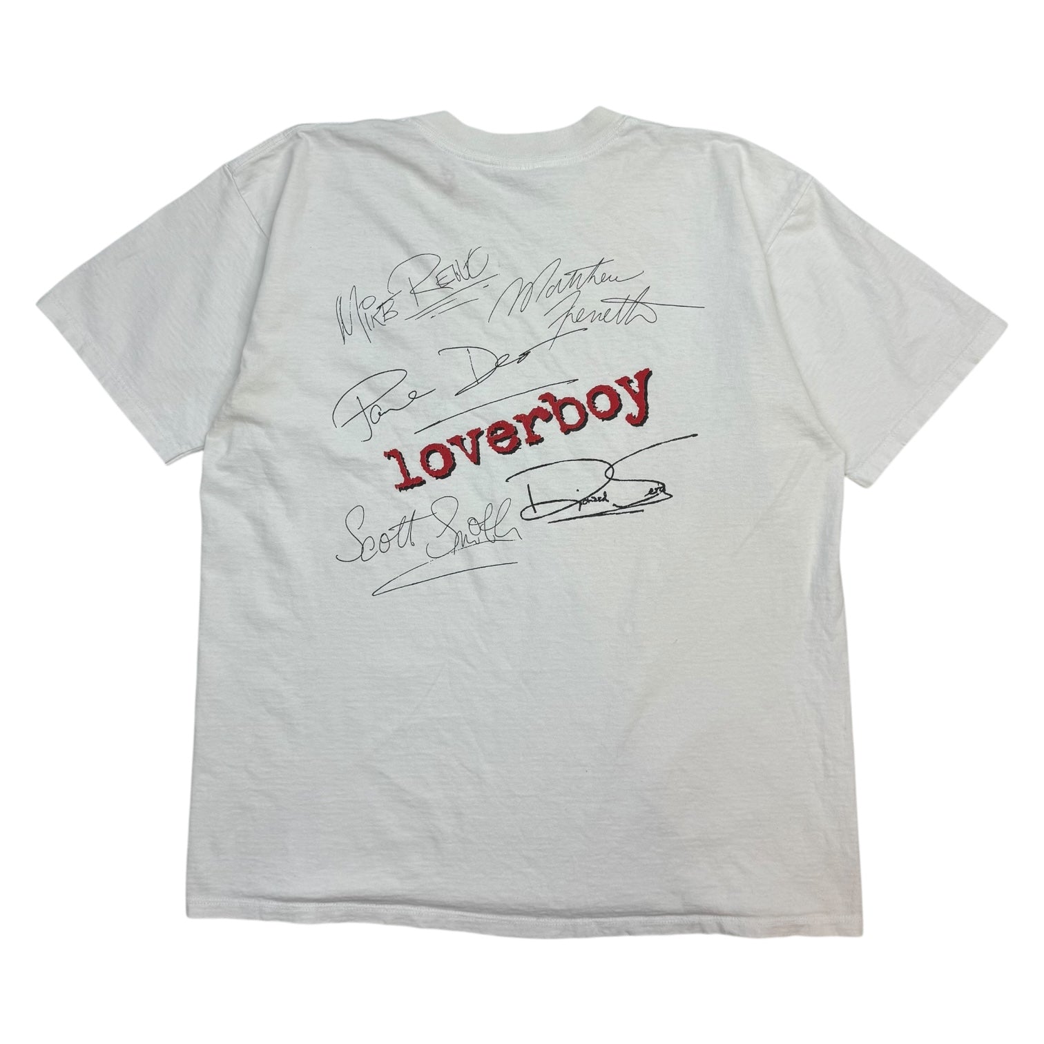 1997 Loverboy Tee White