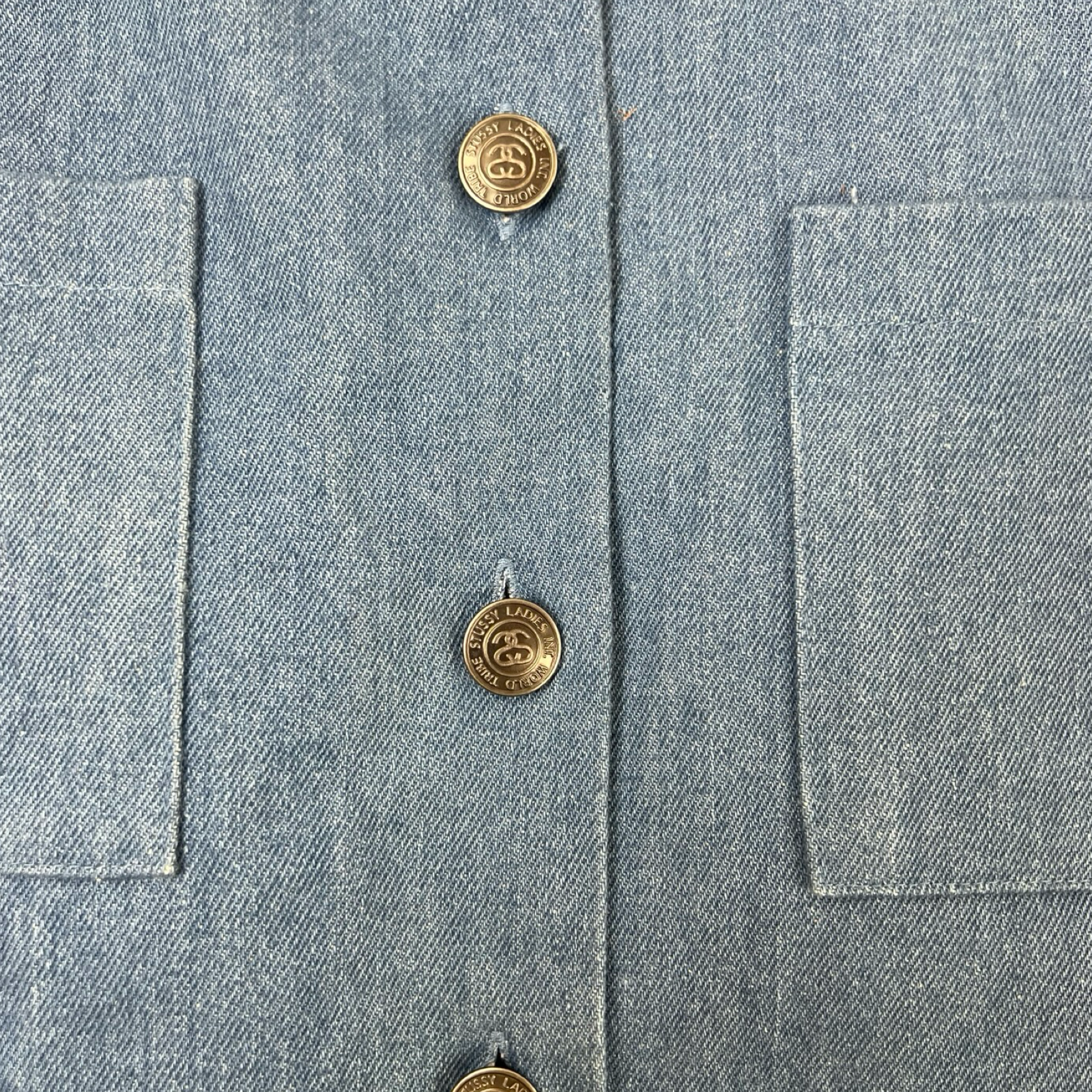 (W) Stussy Denim Link Skirt