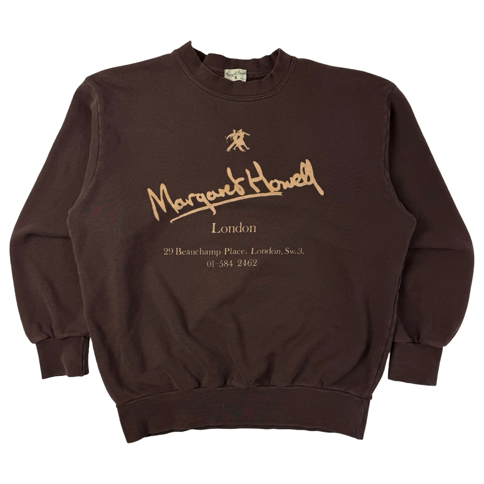 Margaret Howell London Crewneck Sweatshirt Brown