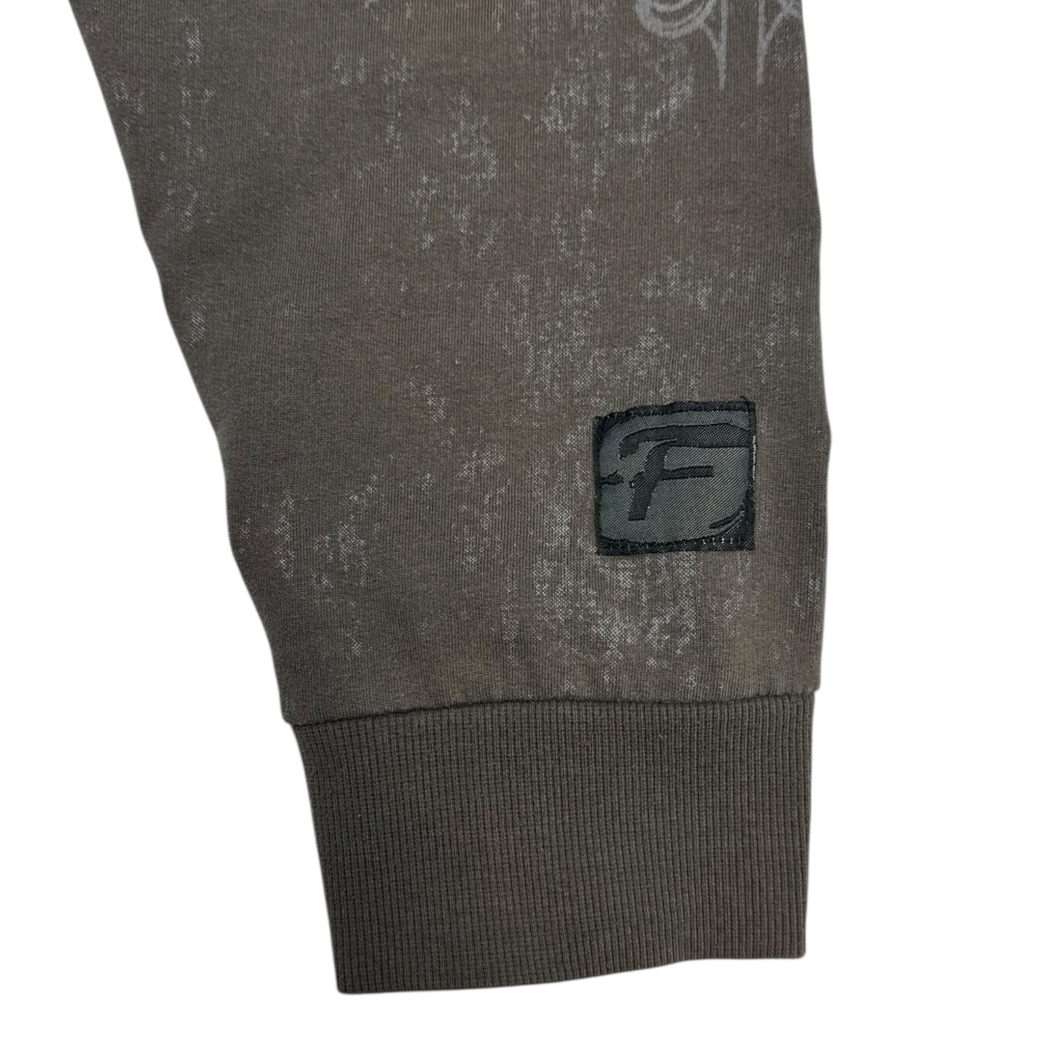 Vintage Y2K Fubu Cyber Crest Zip Up Hoodie