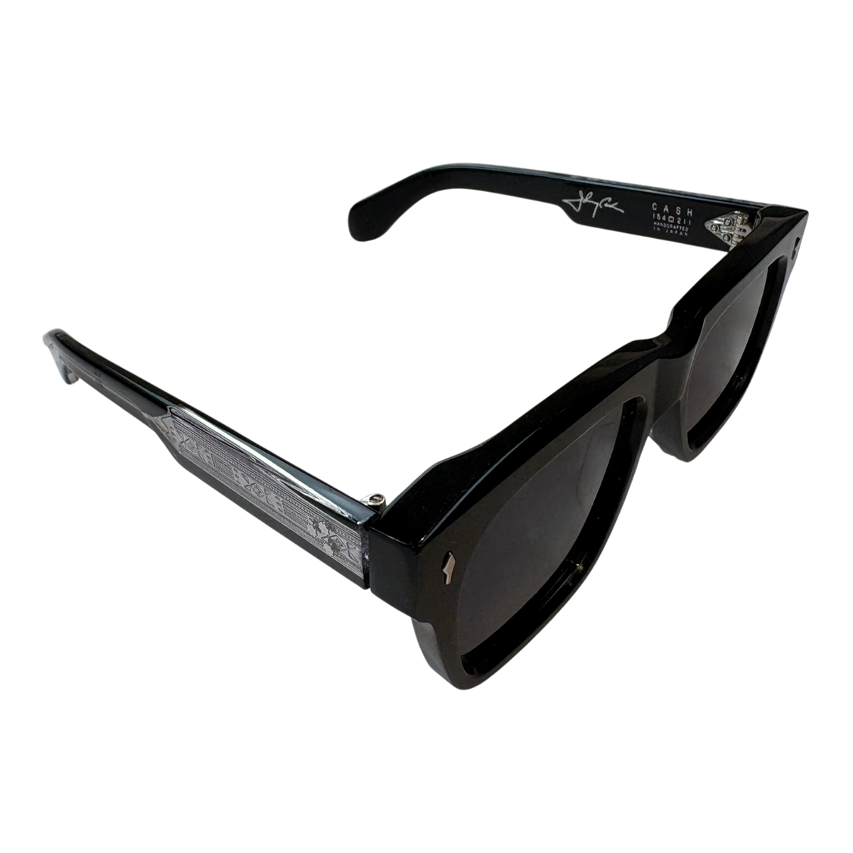 Jacques Marie Mage Cash Bloodstone Sunglasses Black