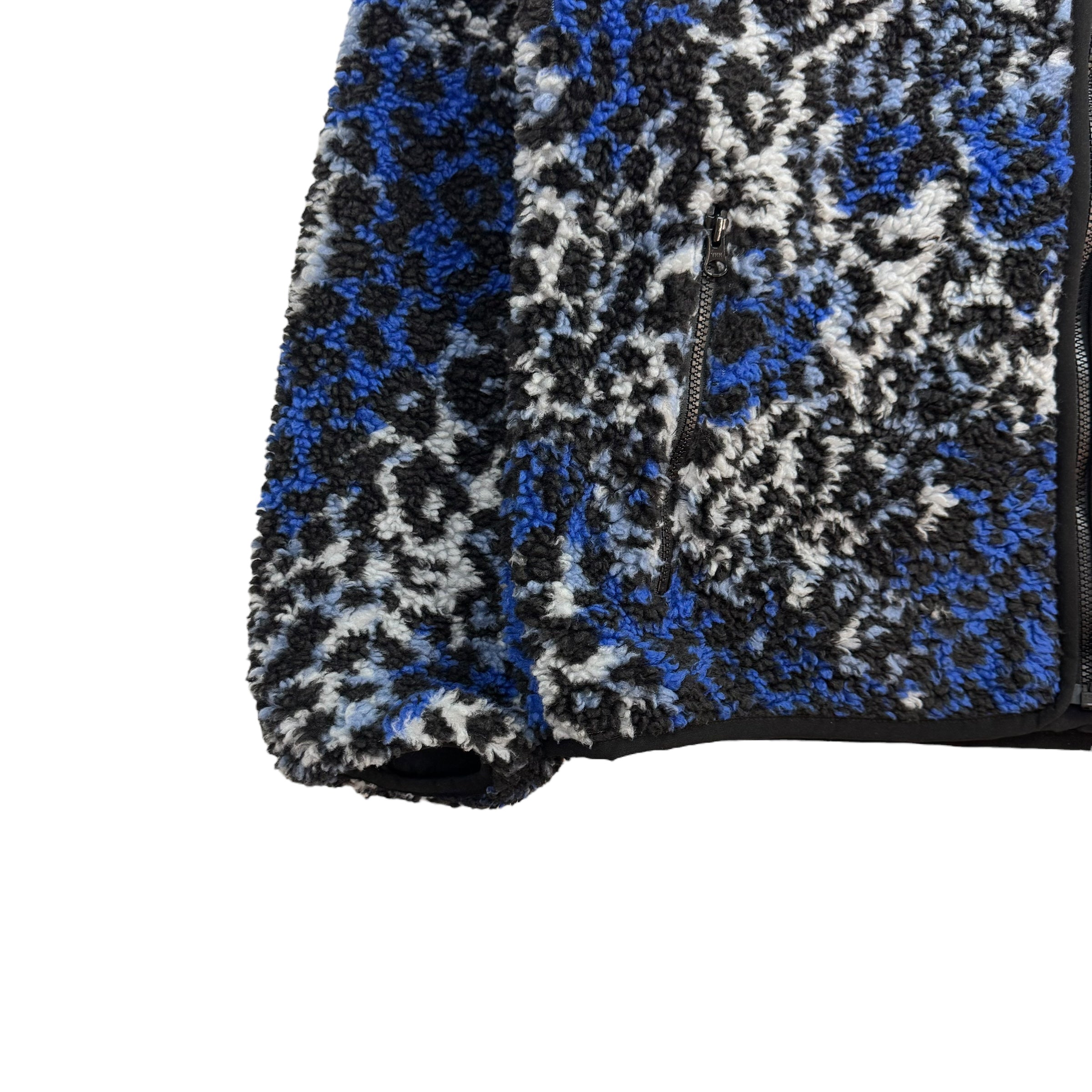 Stussy Fleece Reversible Jacket Leopard