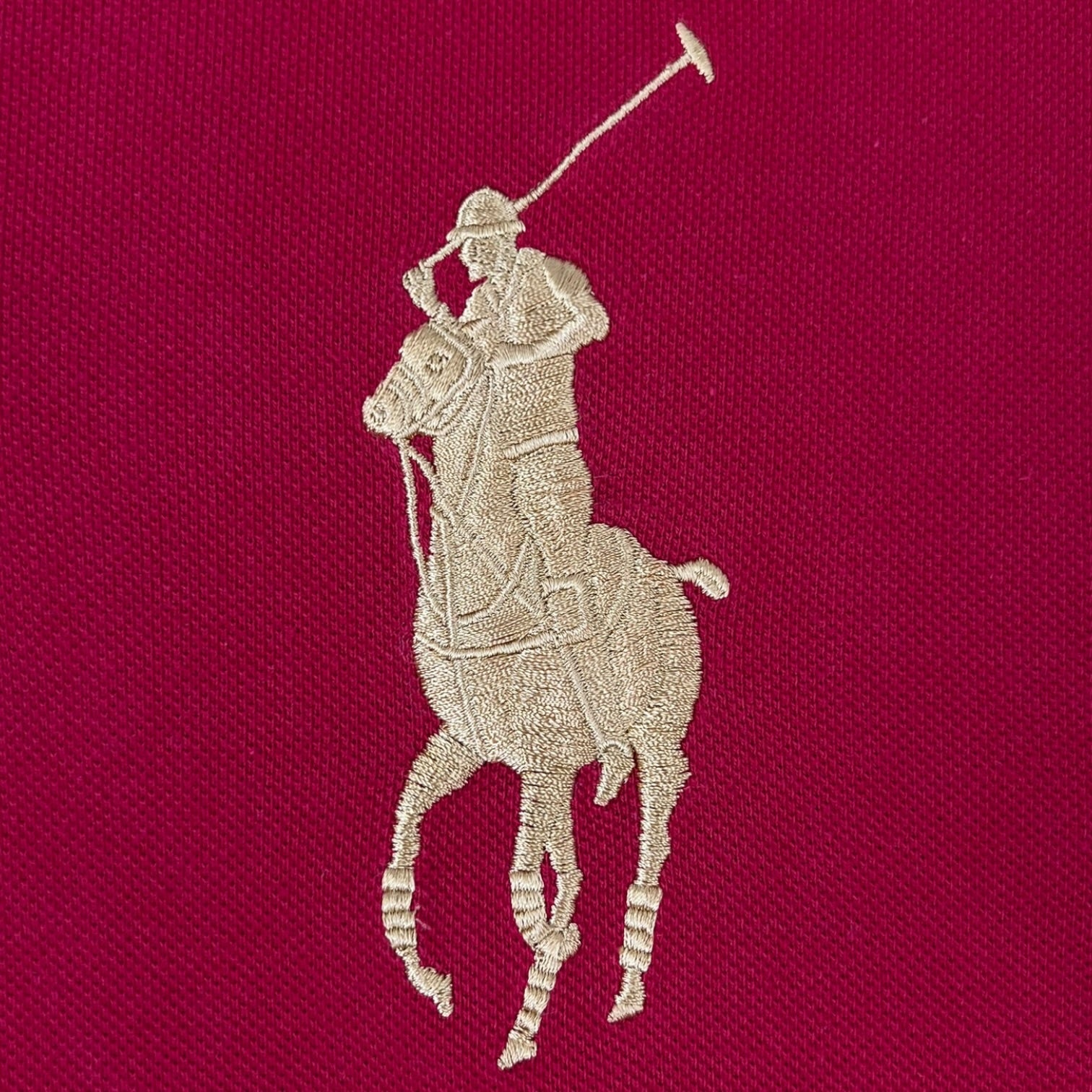 Vintage Polo By Ralph Lauren “Country Riders” Polo Shirt Red