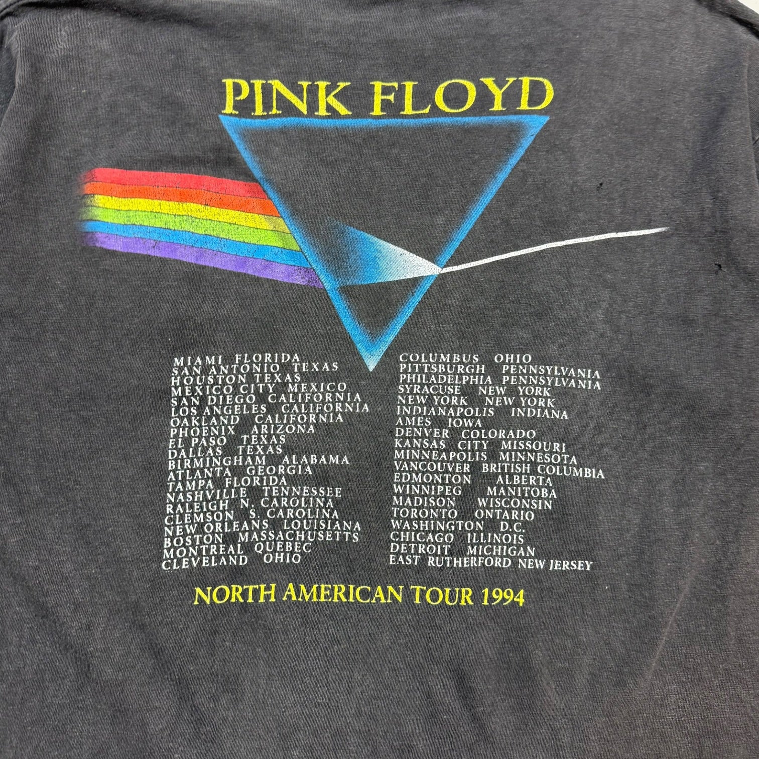 1994 Pink Floyd North American Tour Tee Faded Black