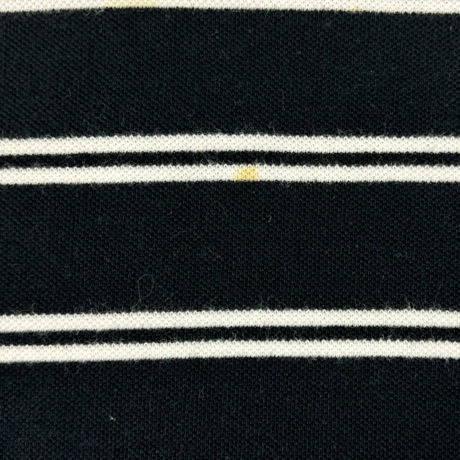 Vintage Polo Ralph Lauren Striped Polo T-Shirt Black