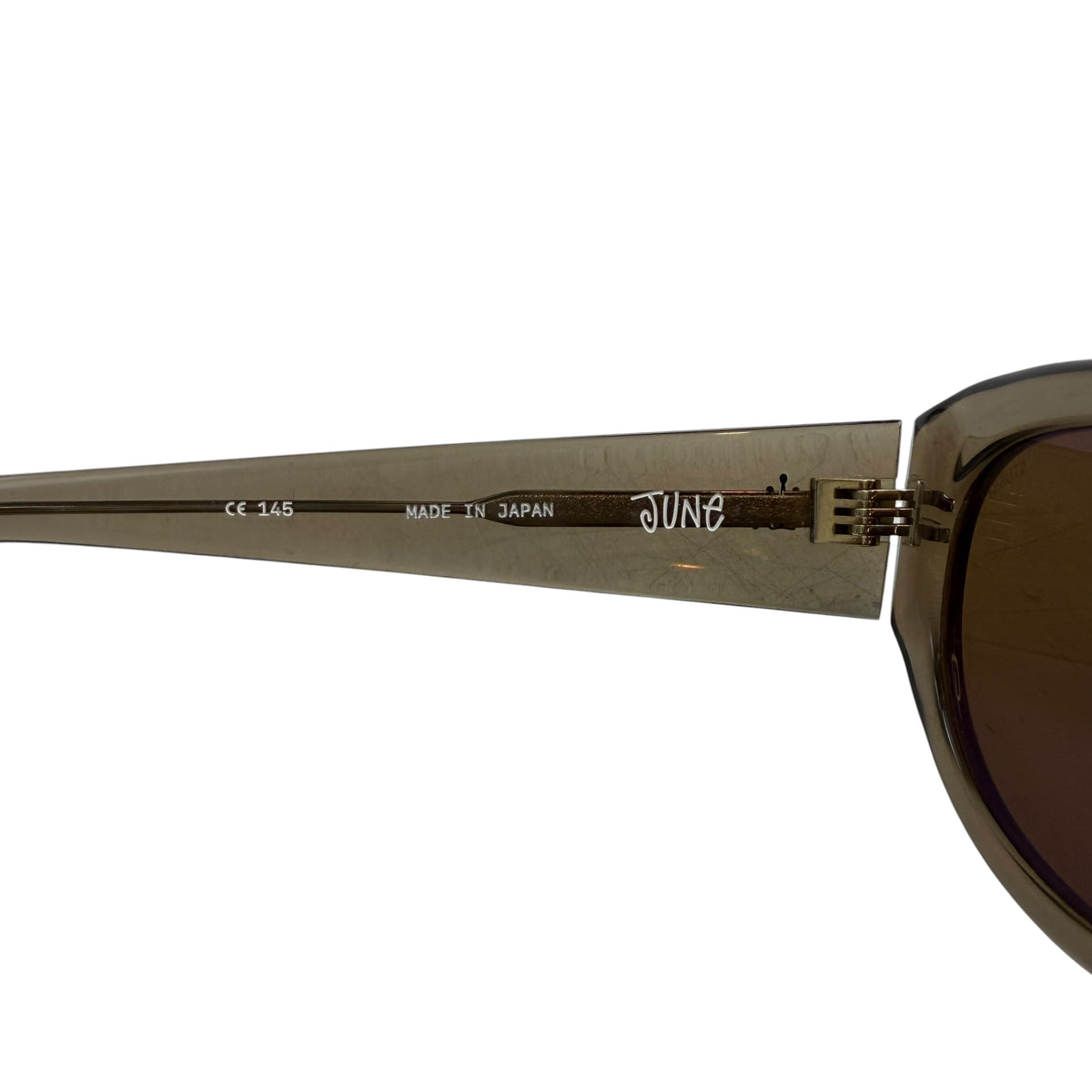 Stussy June Sunglasses Brown/Crystal