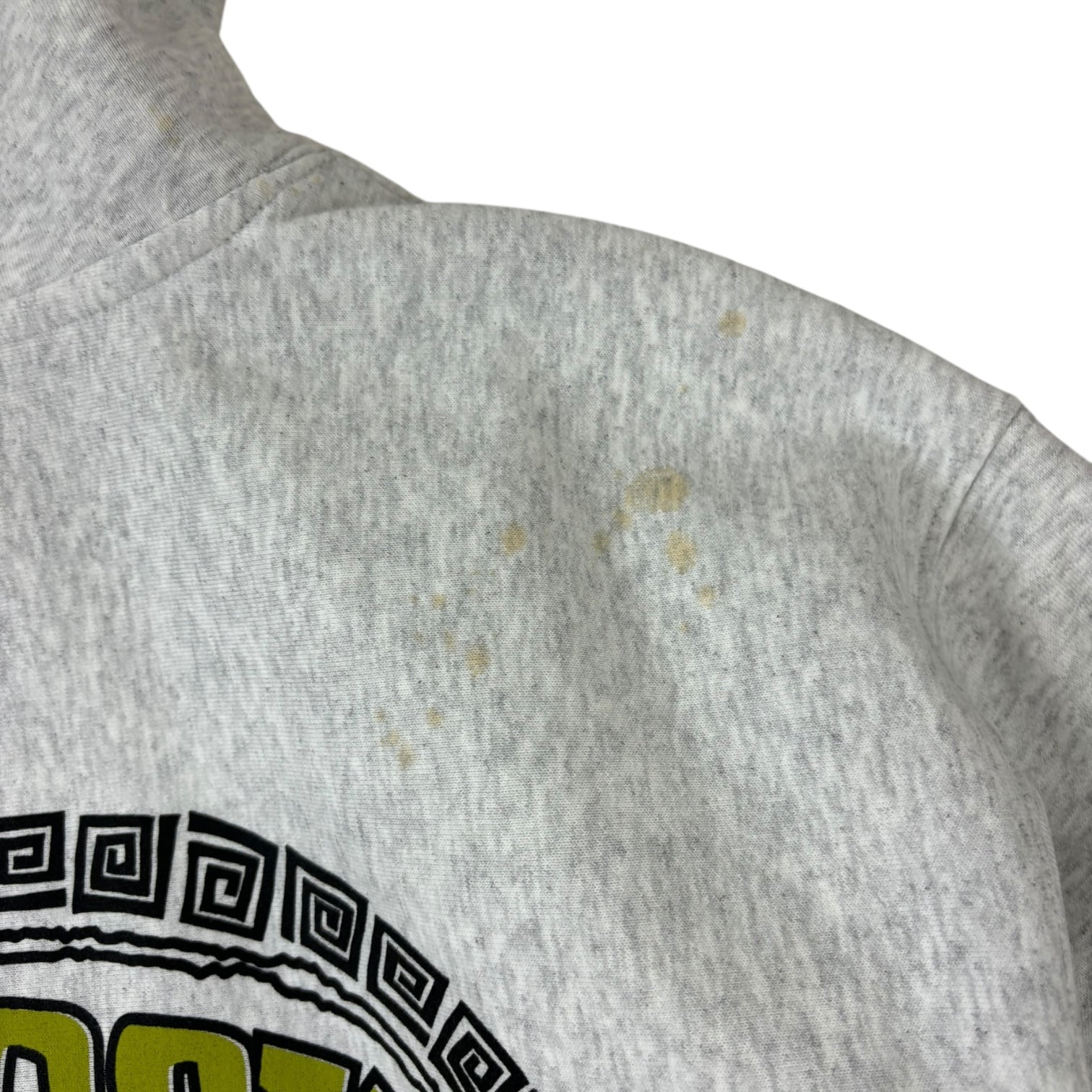 Stussy Tile Oval Hoodie Ash Heather Grey