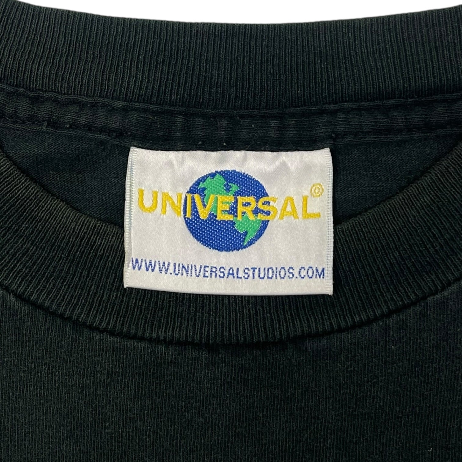 1996 Back to the Future Universal Promo T-Shirt Faded Black