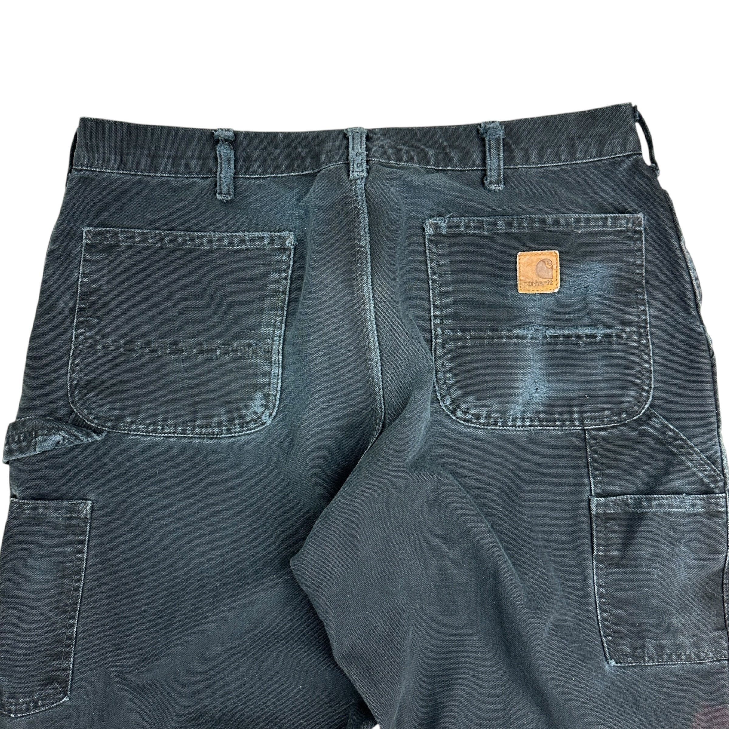 Vintage Carhartt Carpenter Pants Washed Black