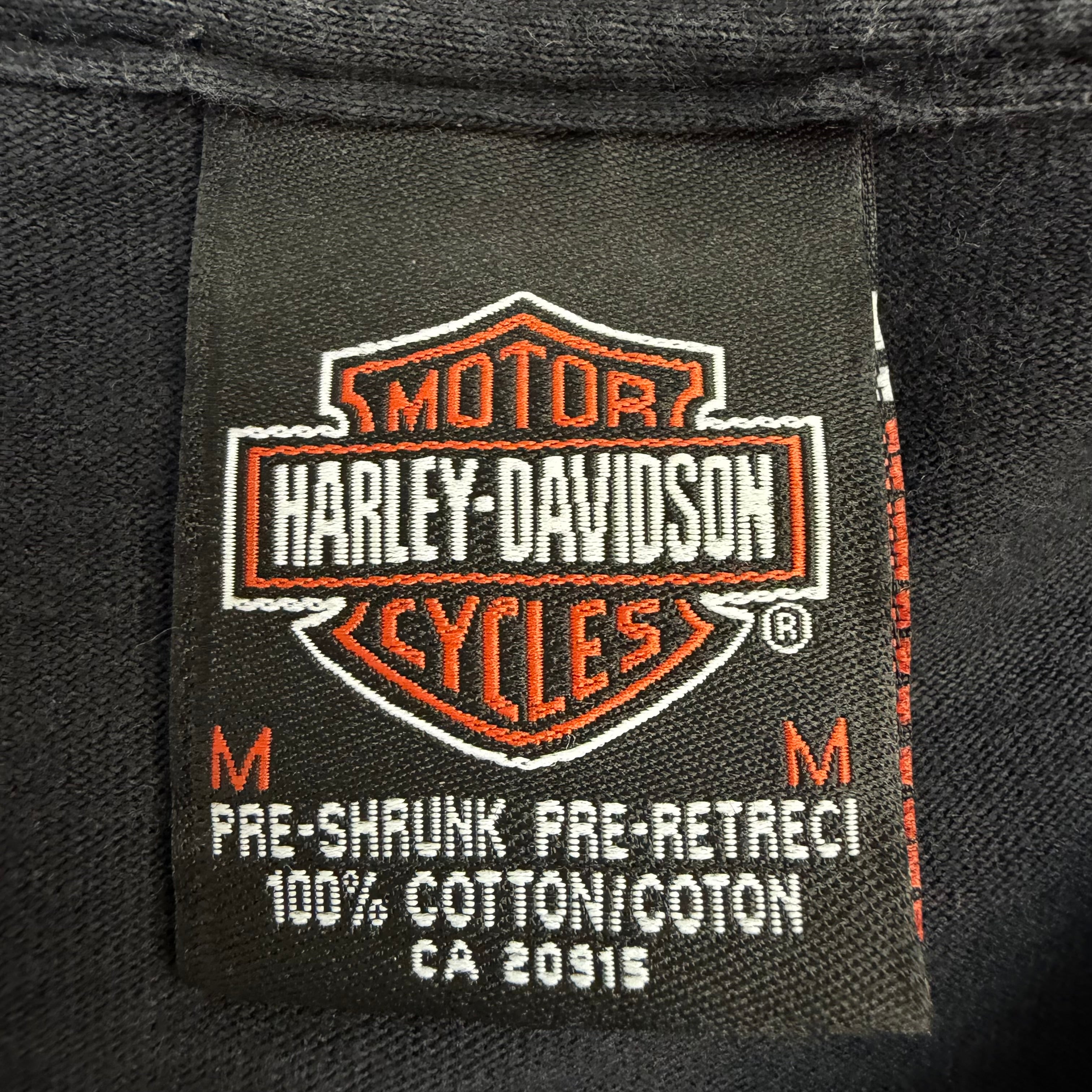 Vintage Harley Davidson Toronto Flames Longsleeve Black