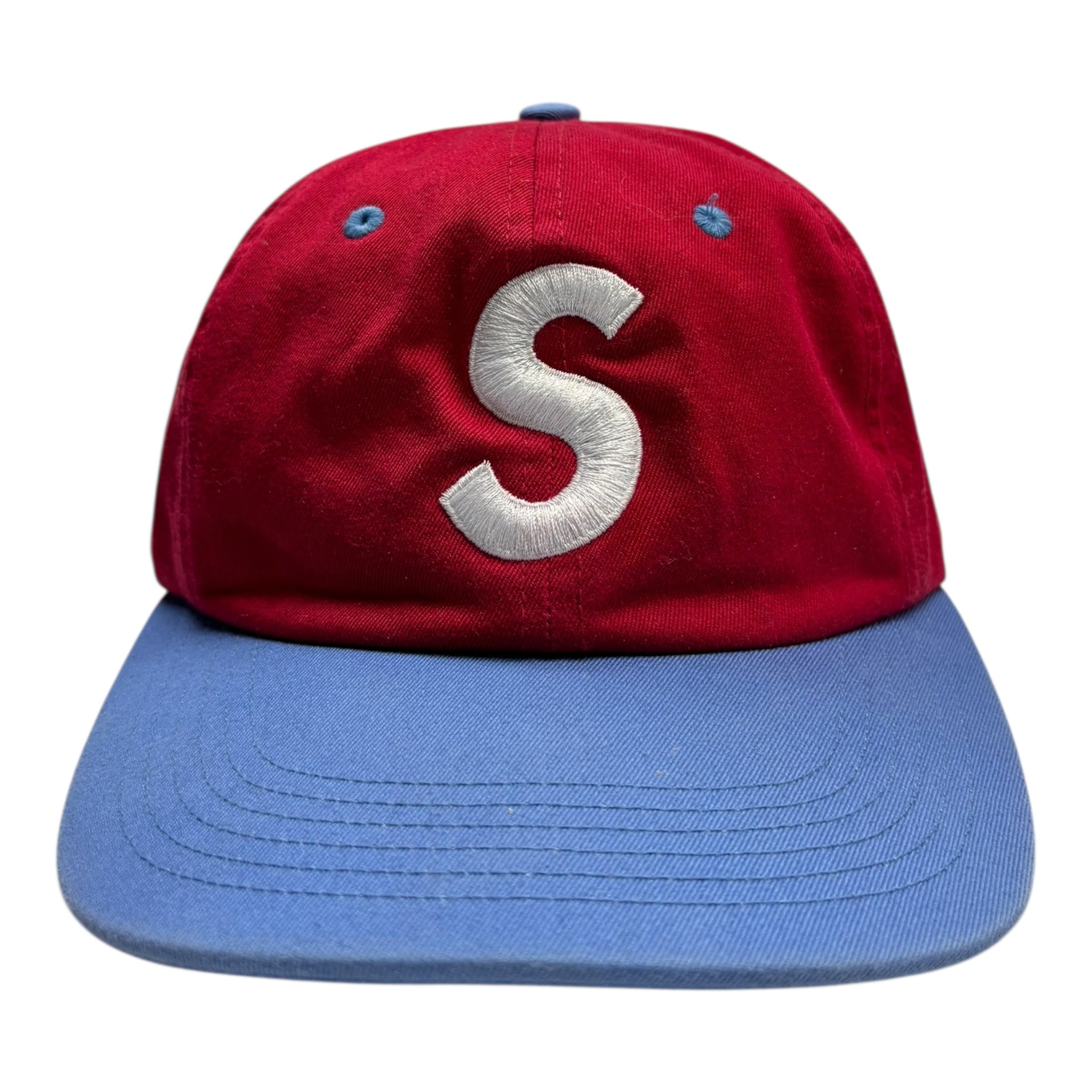 Supreme 2-Tone Washed S Camp Hat