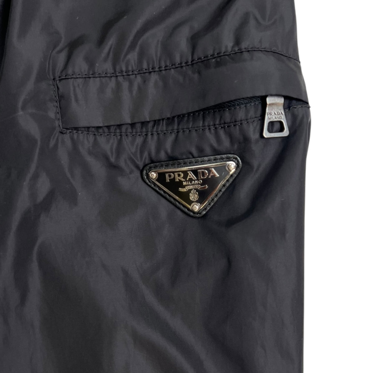 Vintage Prada Nylon Jacket Black