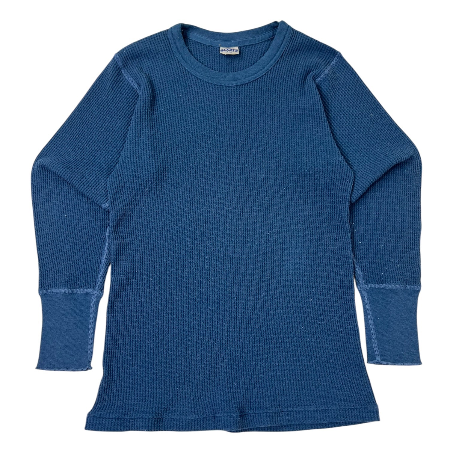 Vintage Scots Thermal Shirt Navy