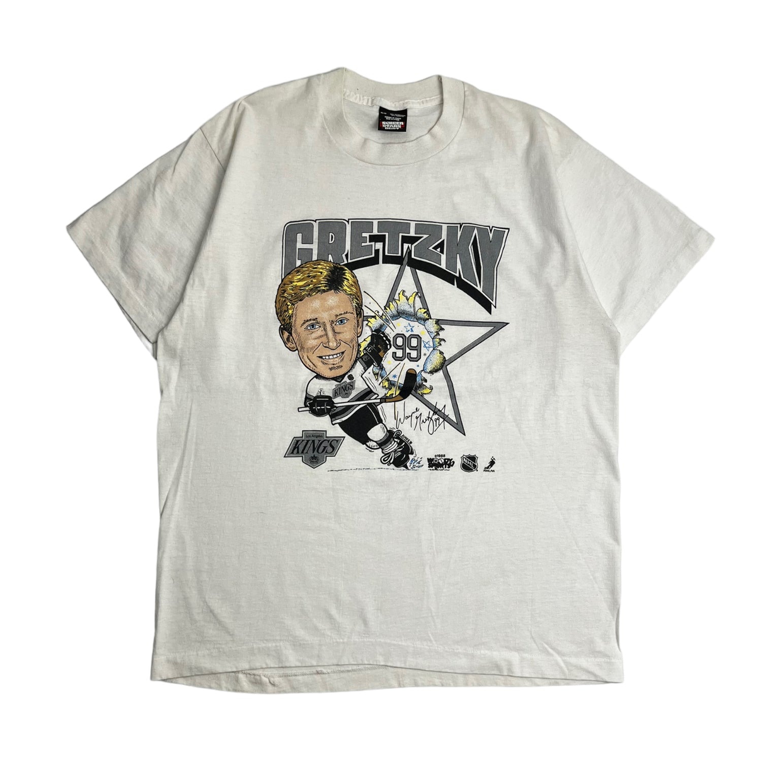 Vintage LA Kings Gretzky Shirt - Vintage Graphic Shirt
