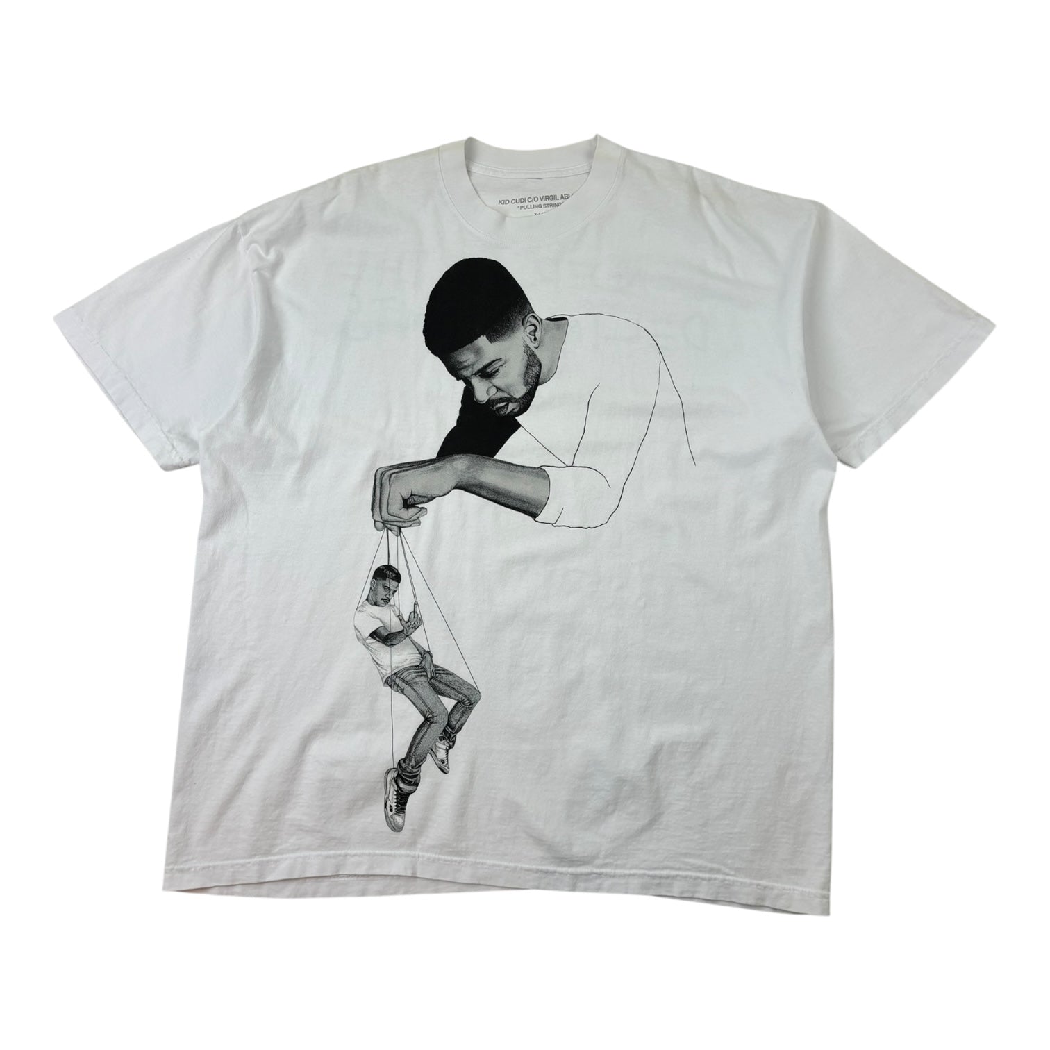 Kid Cudi C/O Virgil Abloh “Pulling Strings” T-Shirt White