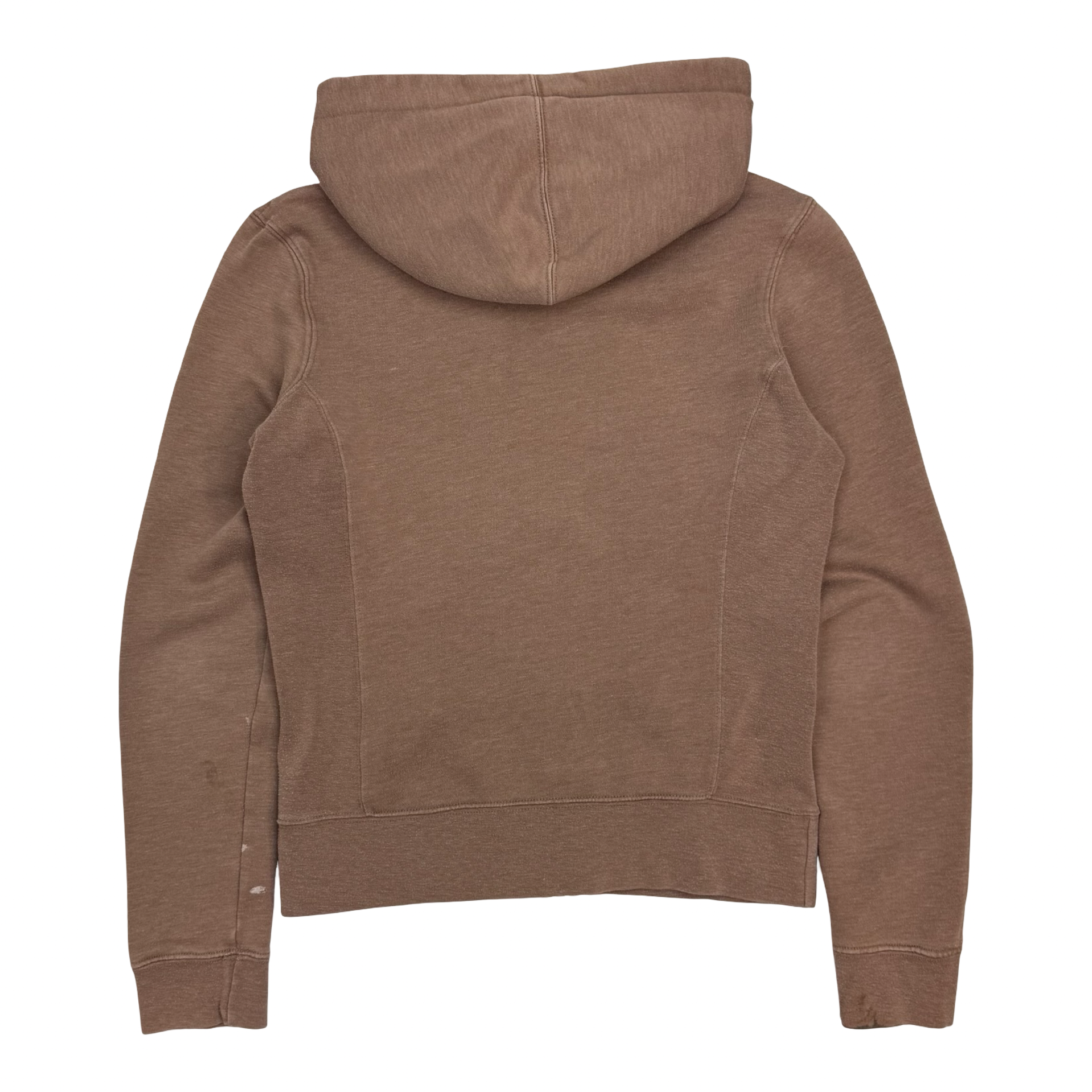 (W) Vintage Y2K Billabong Spellout Hoodie Brown
