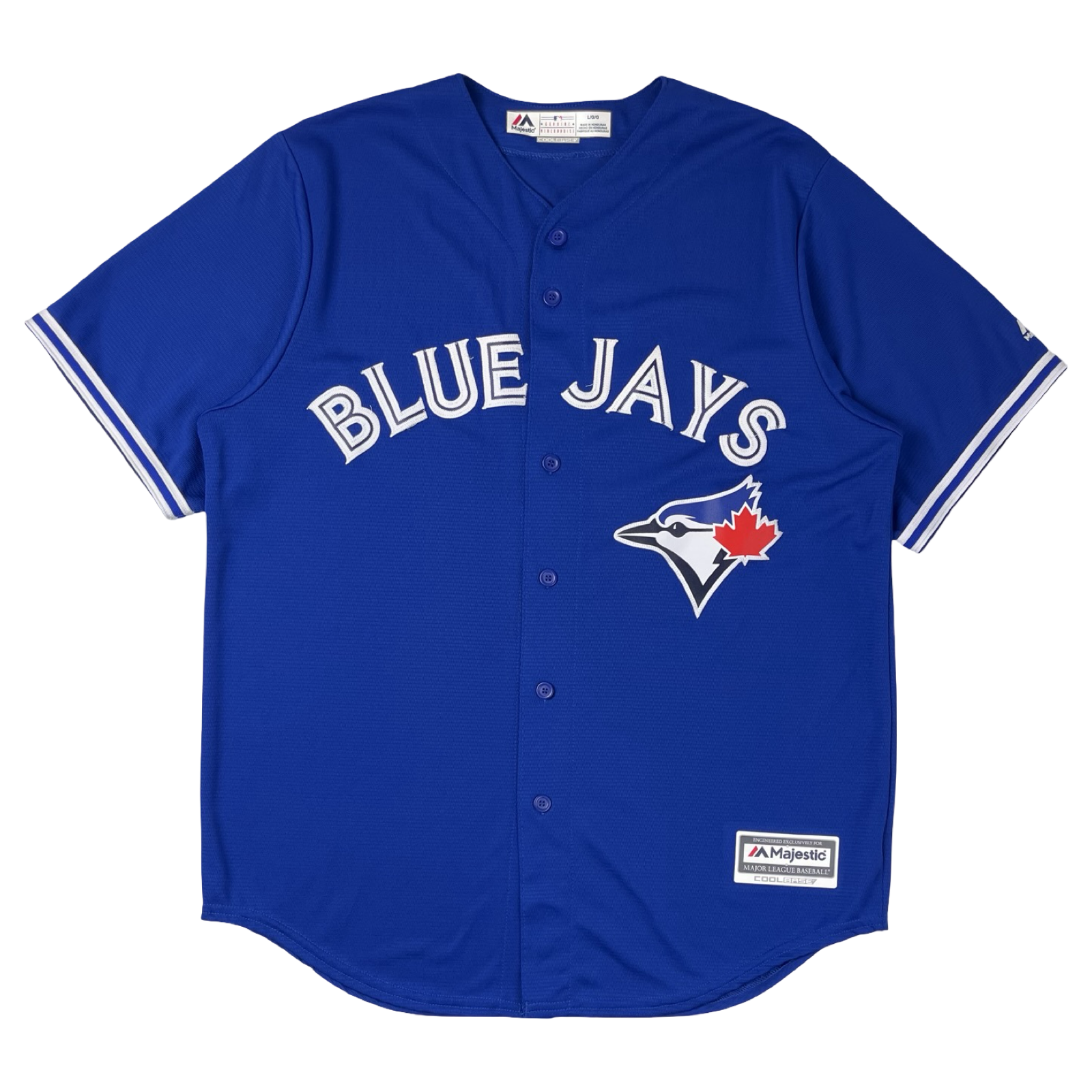 Majestic Toronto Blue Jays MLB Button-Up Jersey