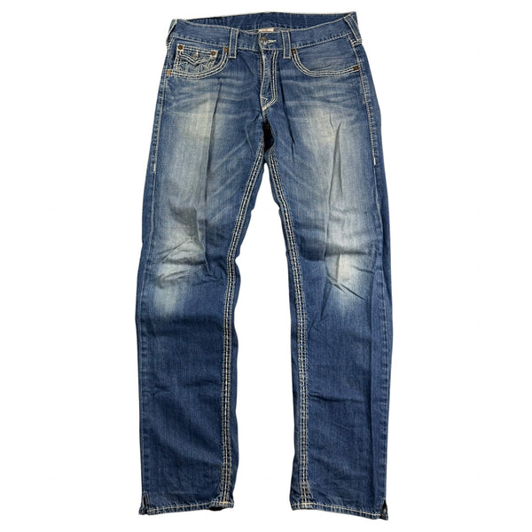 Vintage True Religion Relaxed Denim Jeans Blue