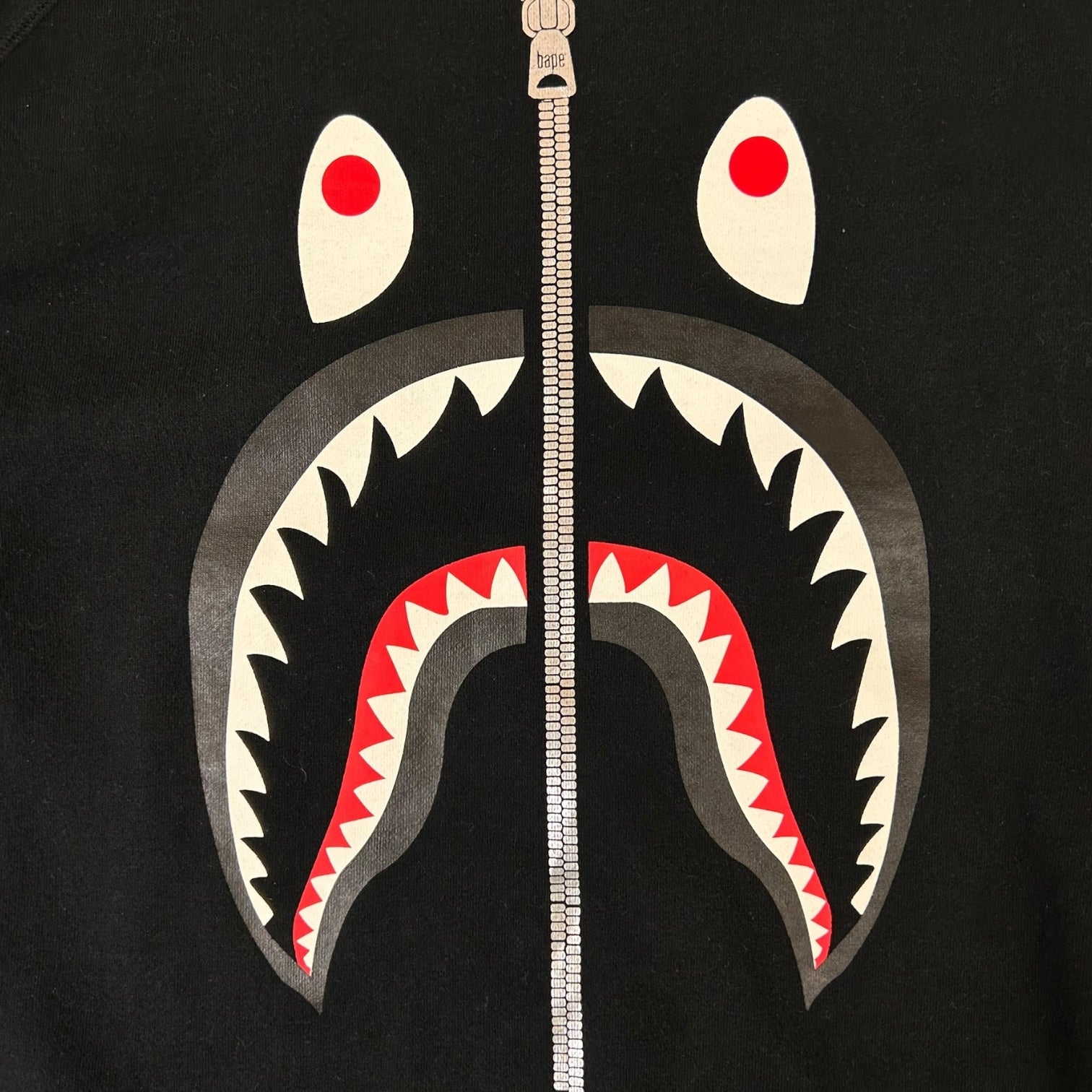 Bape WGM Shark Crewneck Black