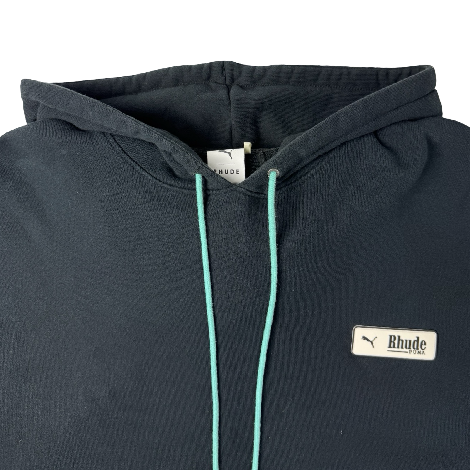 Rhude x Puma Zip Up Hoodie Black