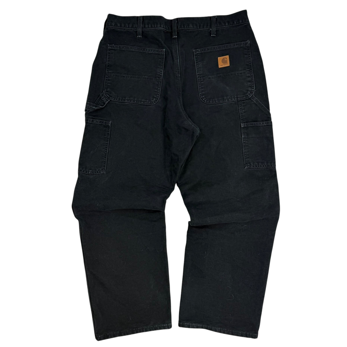 Vintage Carhartt Loose Fit Blanket Lined Pants Black