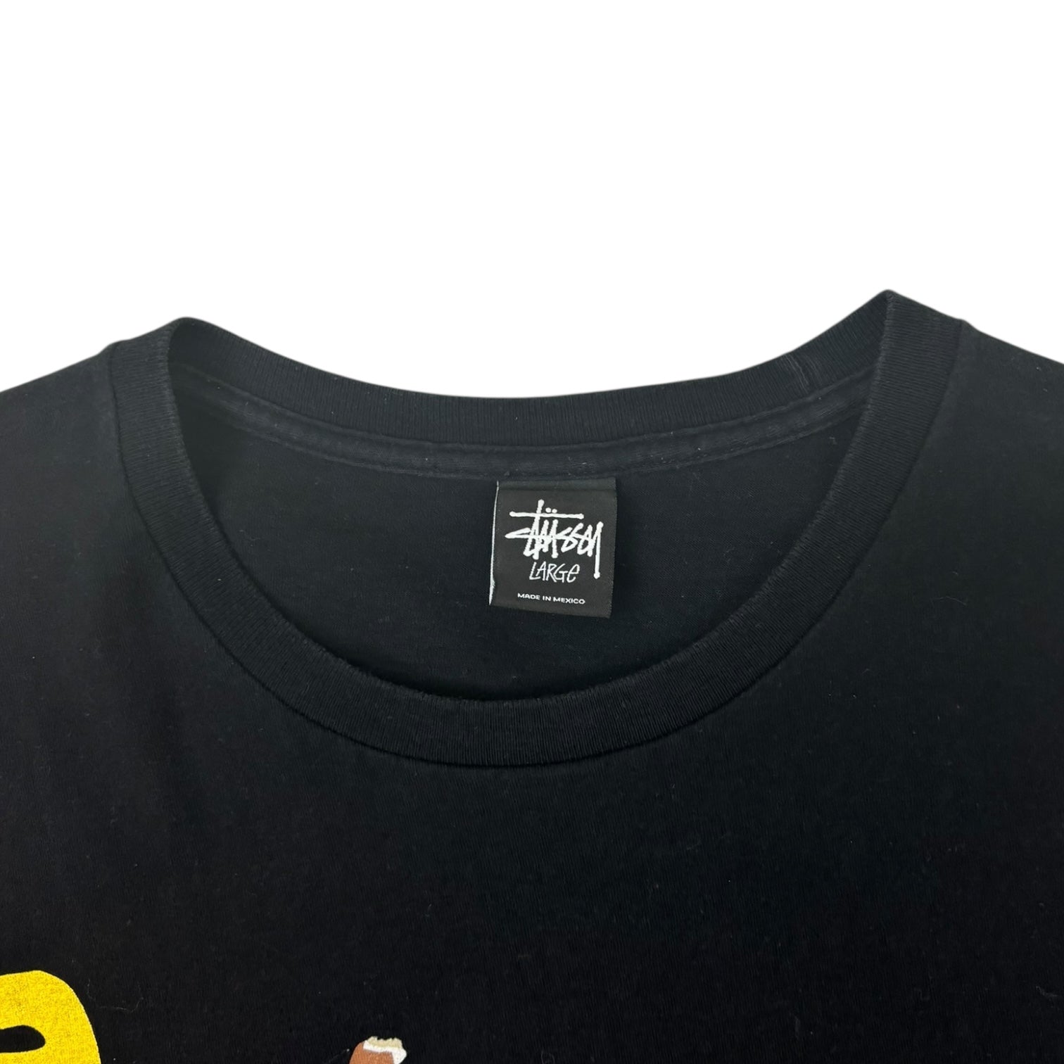 Stussy x BAPE Shark T-Shirt Black