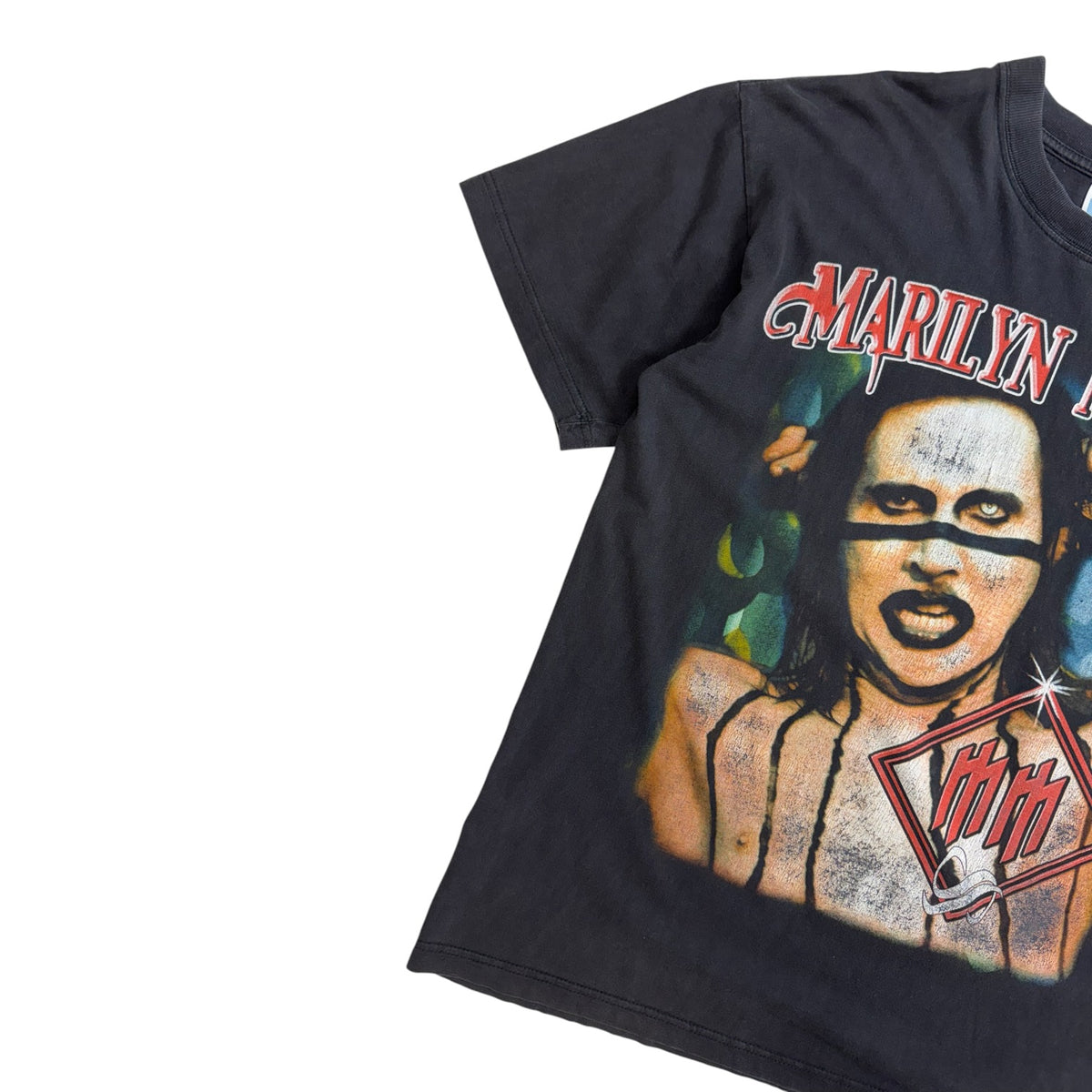 Vintage 90s Marilyn Manson Band T-Shirt Black