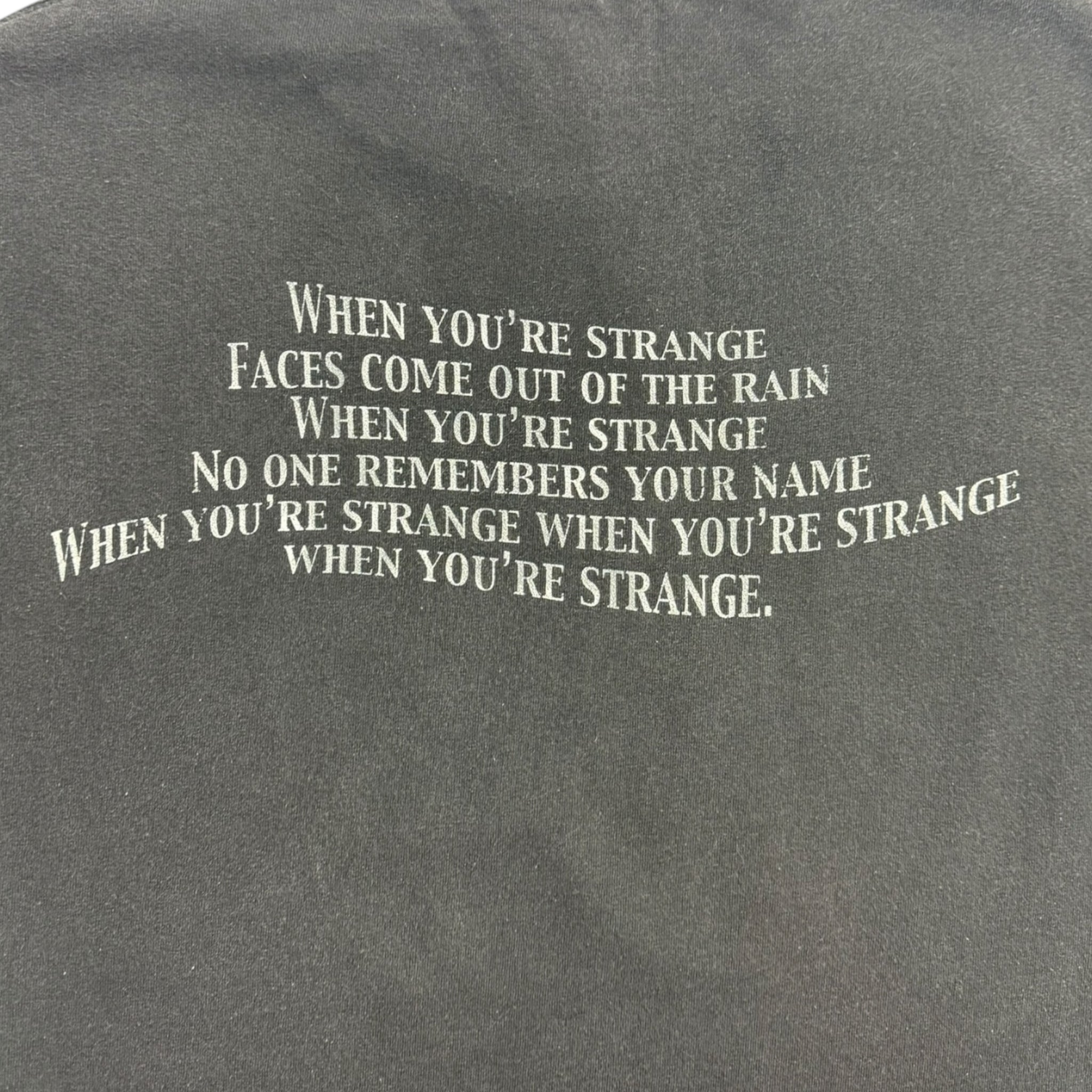 2000 The Doors Jim Morrison Blackout T-Shirt