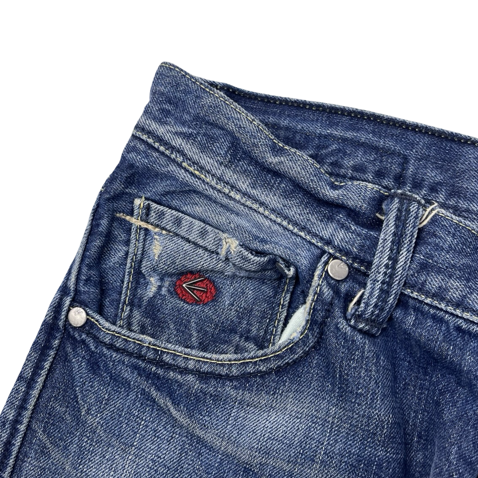 Vintage Y2K Energie Style Clash Peet Jean Pant Navy