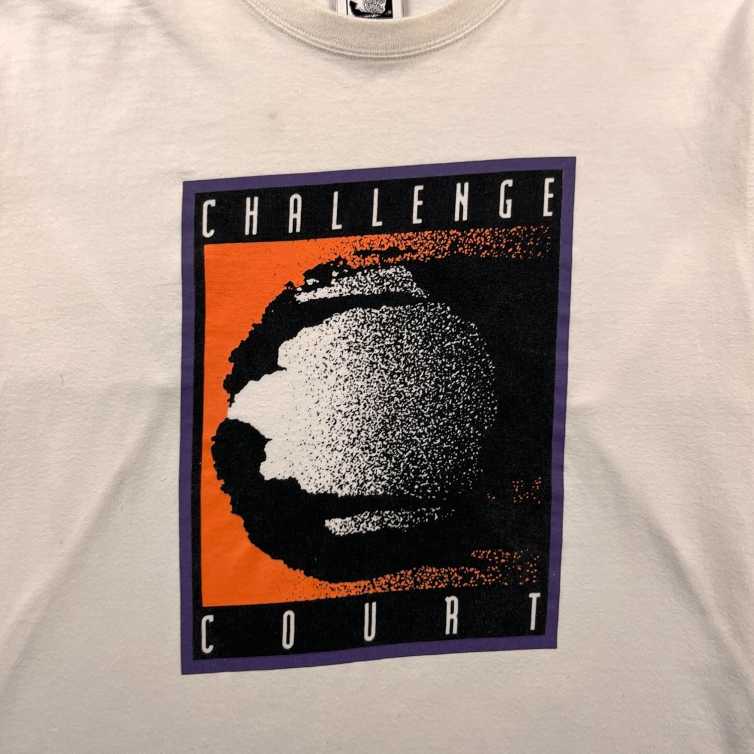 Vintage Nike Challenge Court Tennis Long Sleeve Tee White