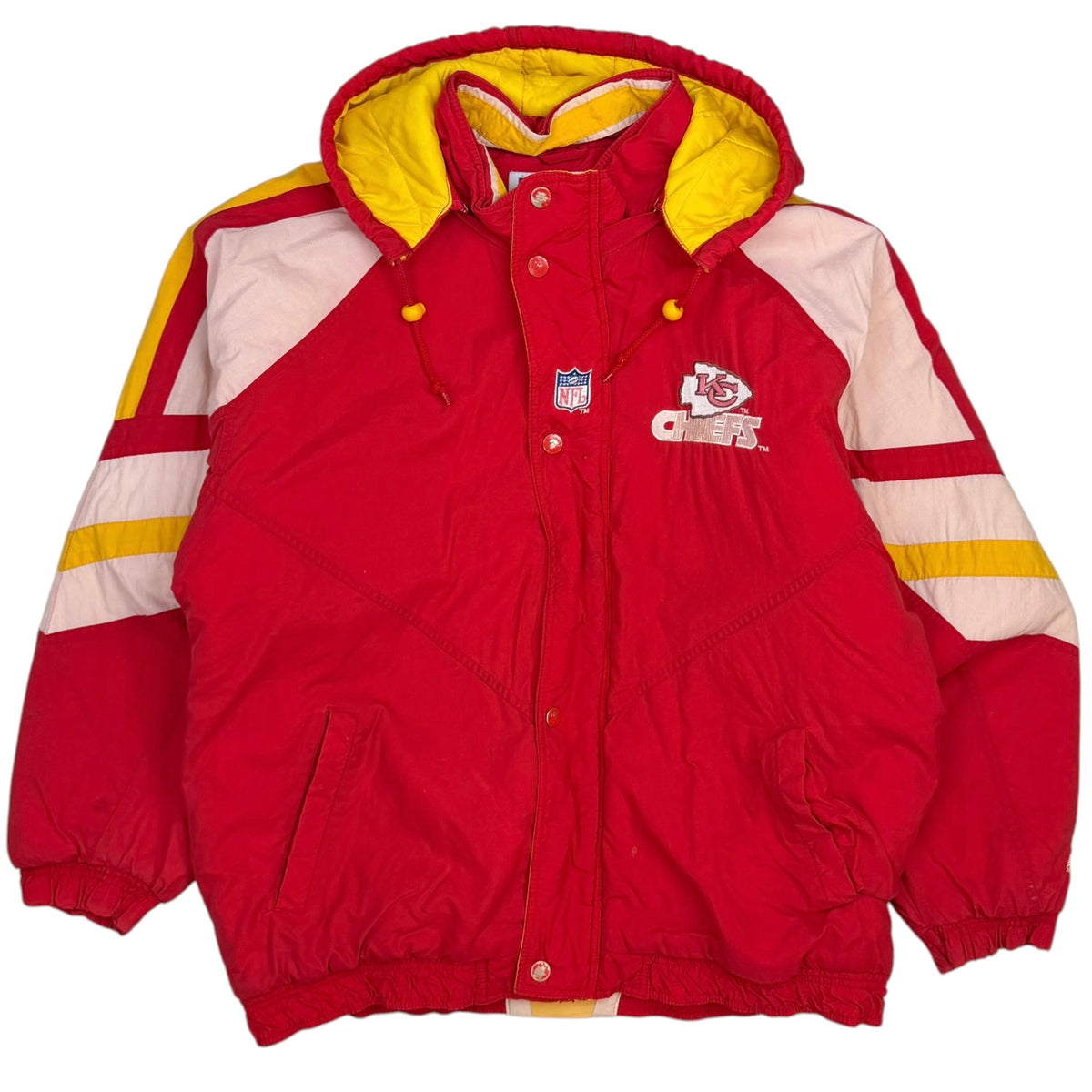 Vintage Kansas City Chiefs Starter Pro Line Jacket Red