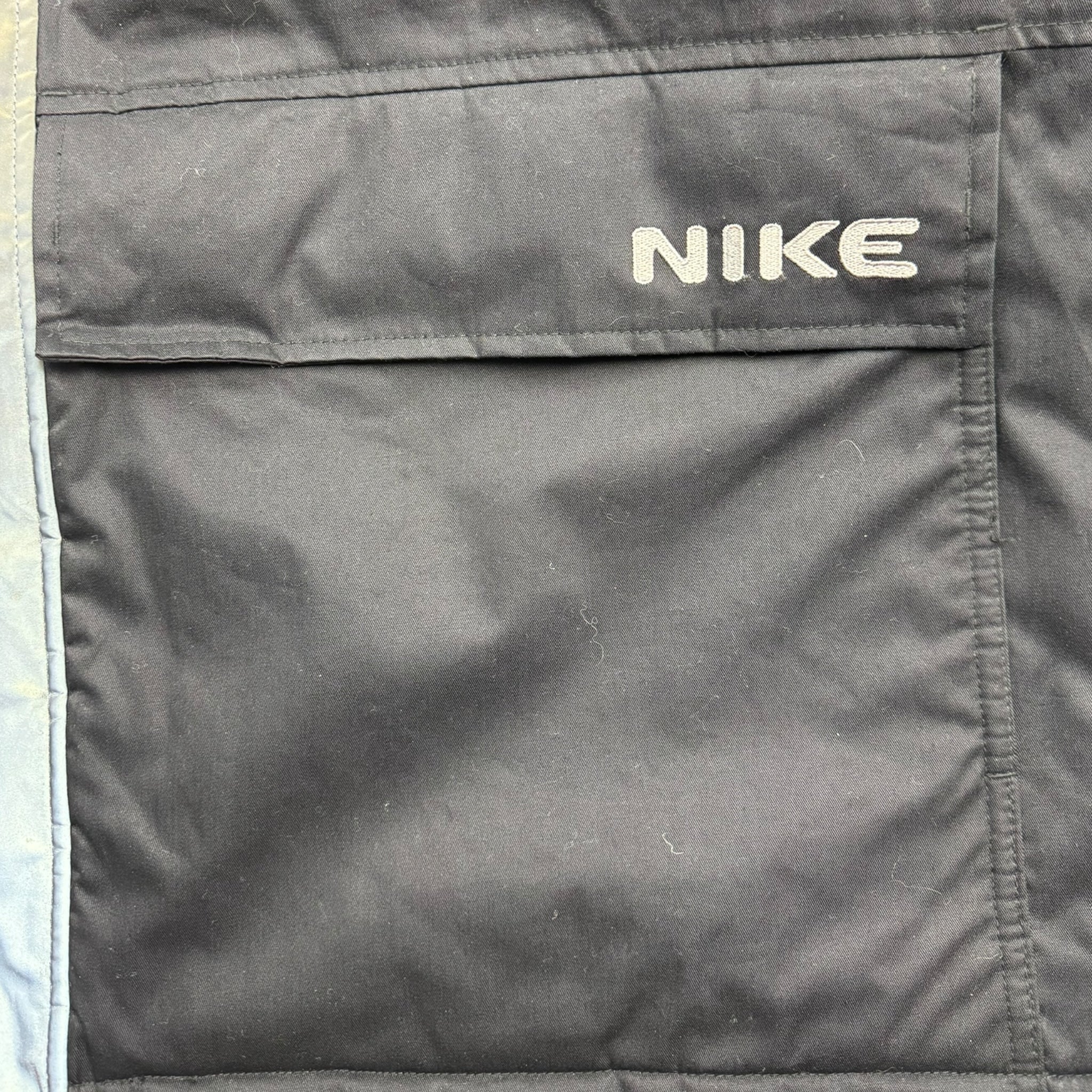 Vintage Nike Reflective Snow Jacket Black