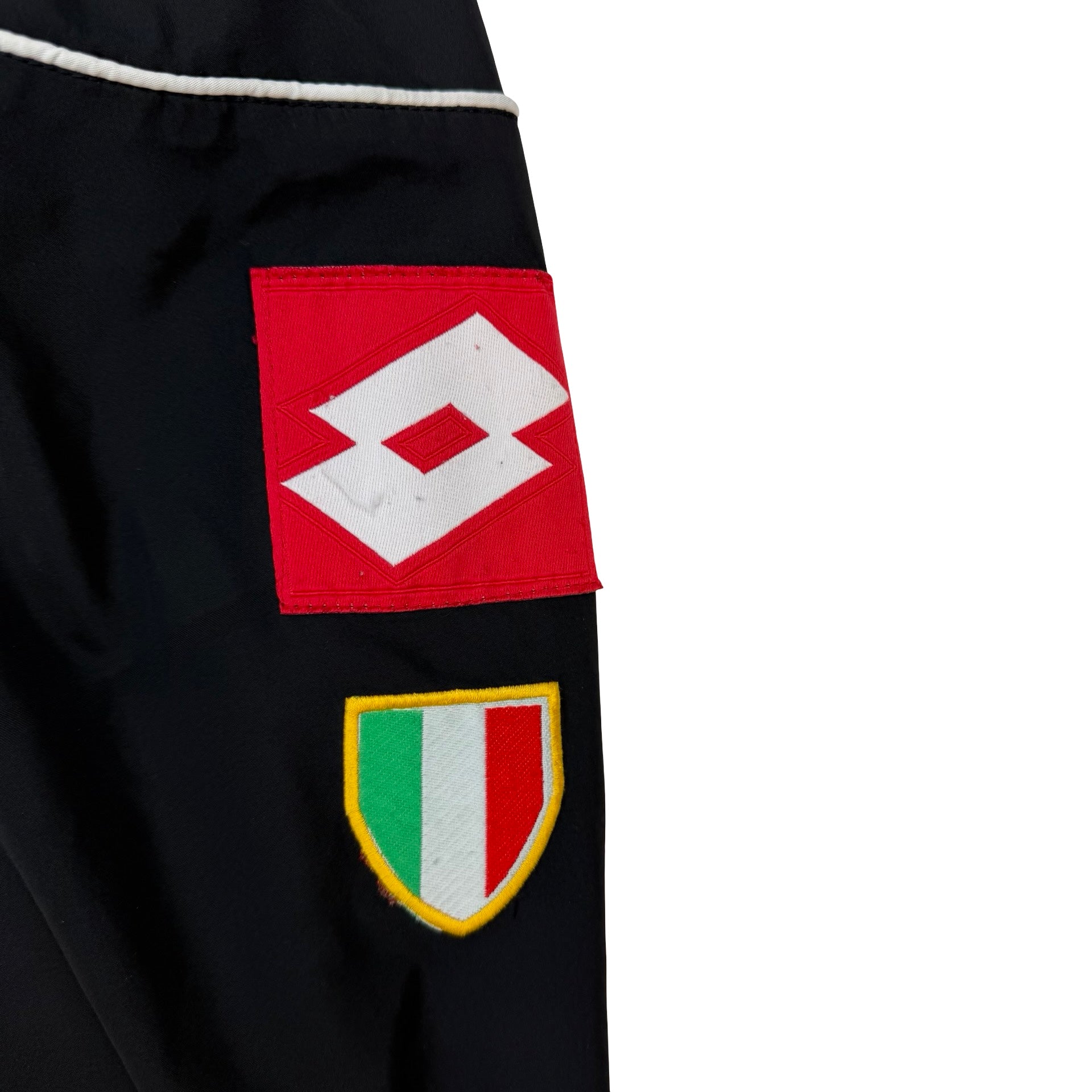 2002-03 Juventus Lotto Track Jacket Black