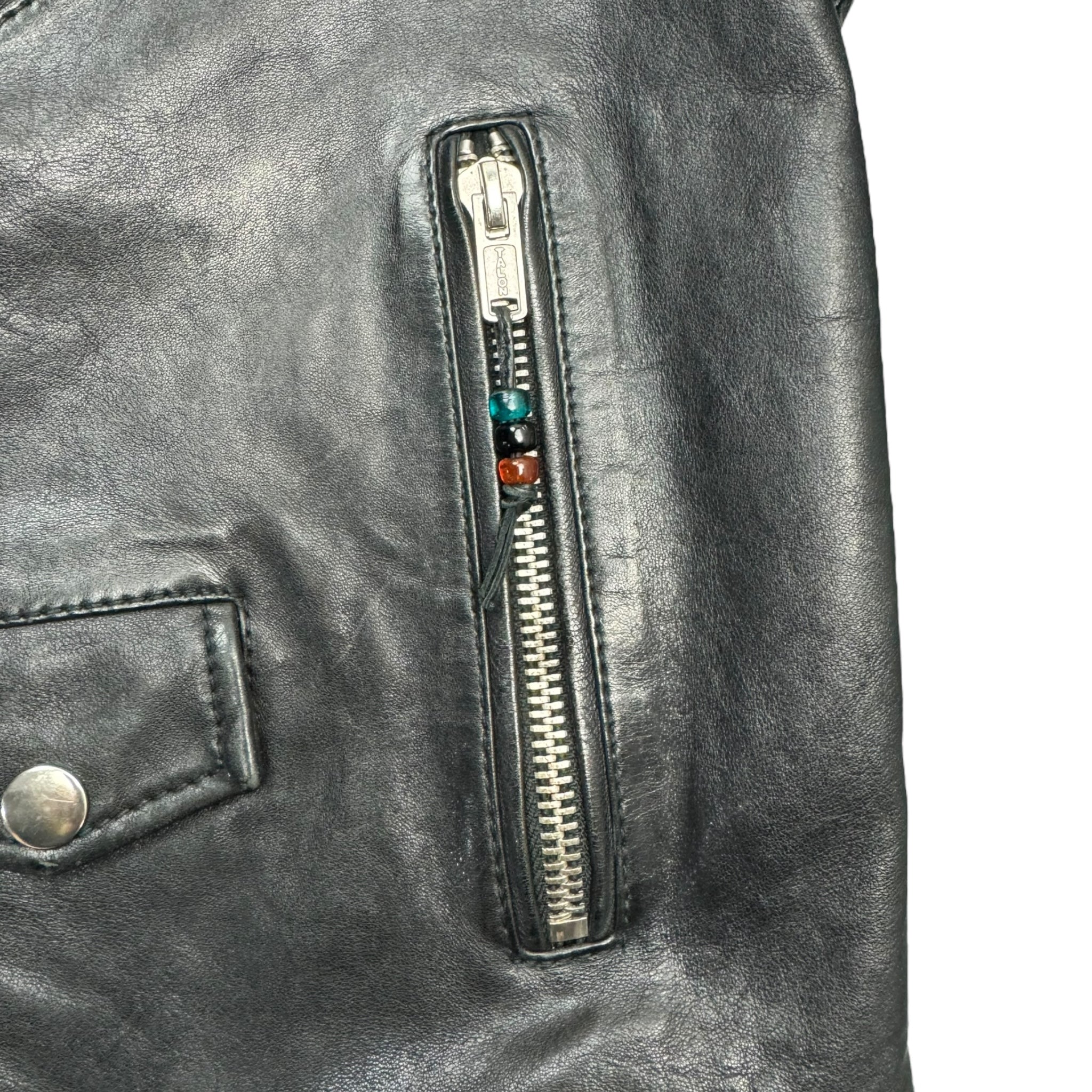 BLK DNM Moto Leather Jacket