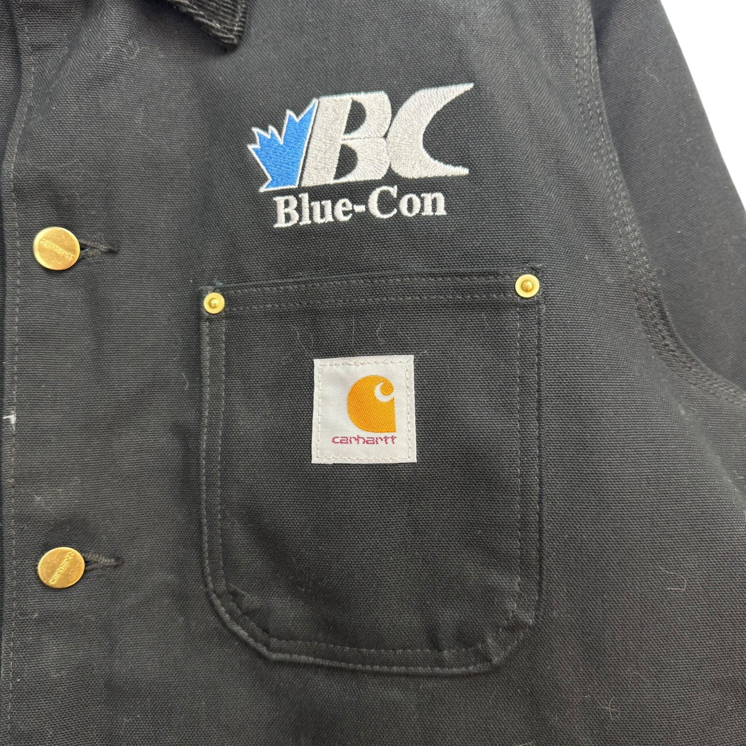 Vintage Carhartt Chore Jacket Black