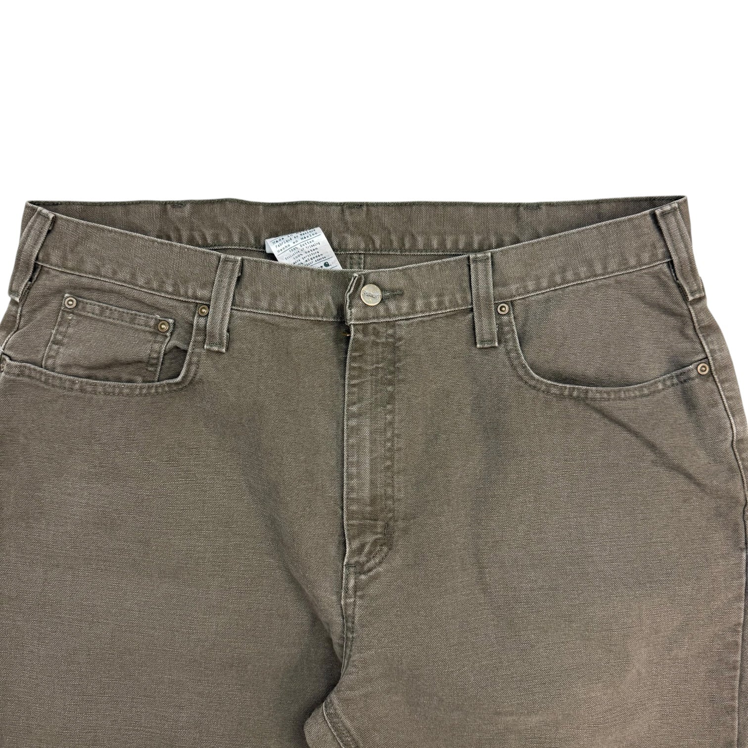 Vintage Carhartt Dungaree Pants Light Brown